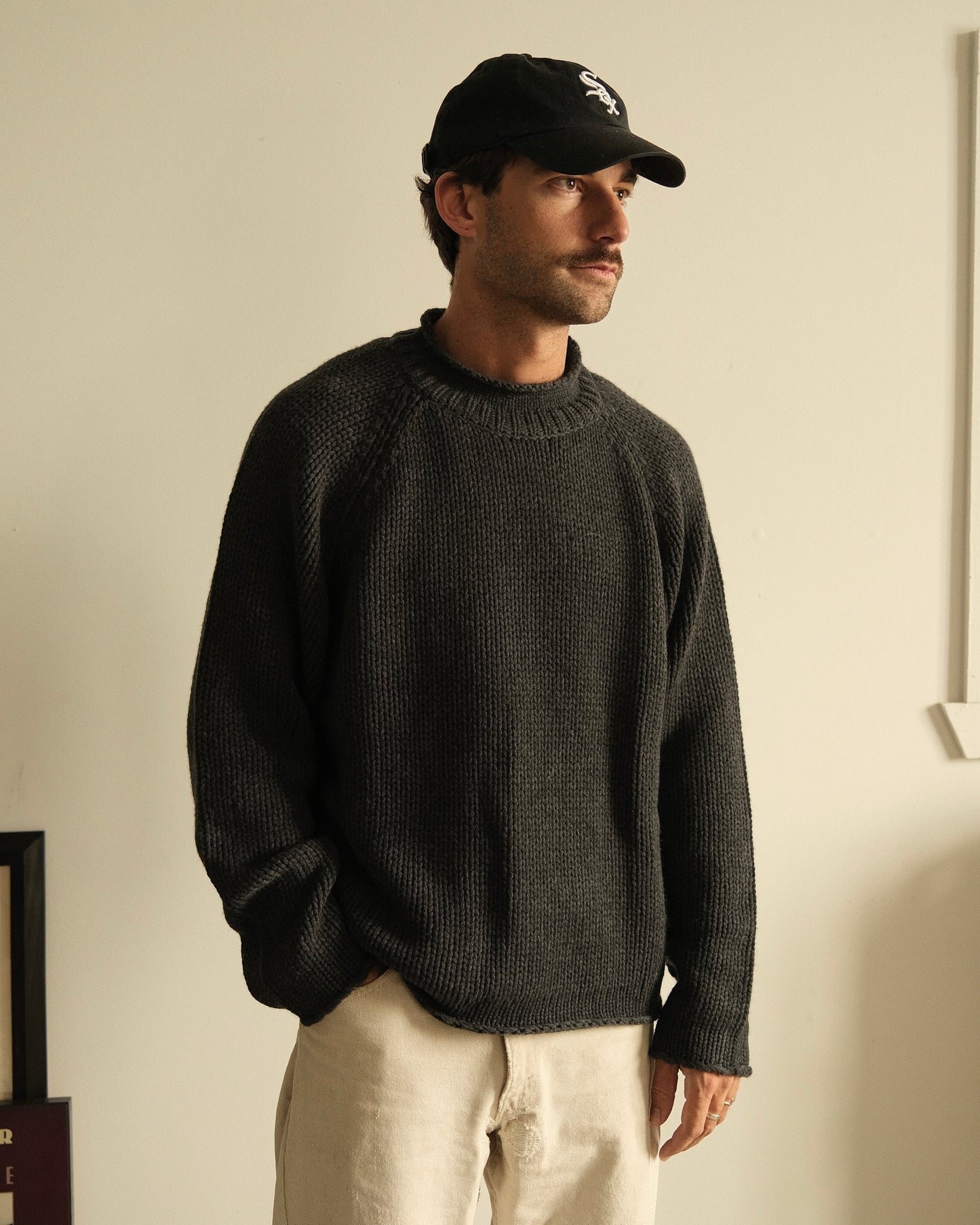 Rollneck Sweater - Anthracite