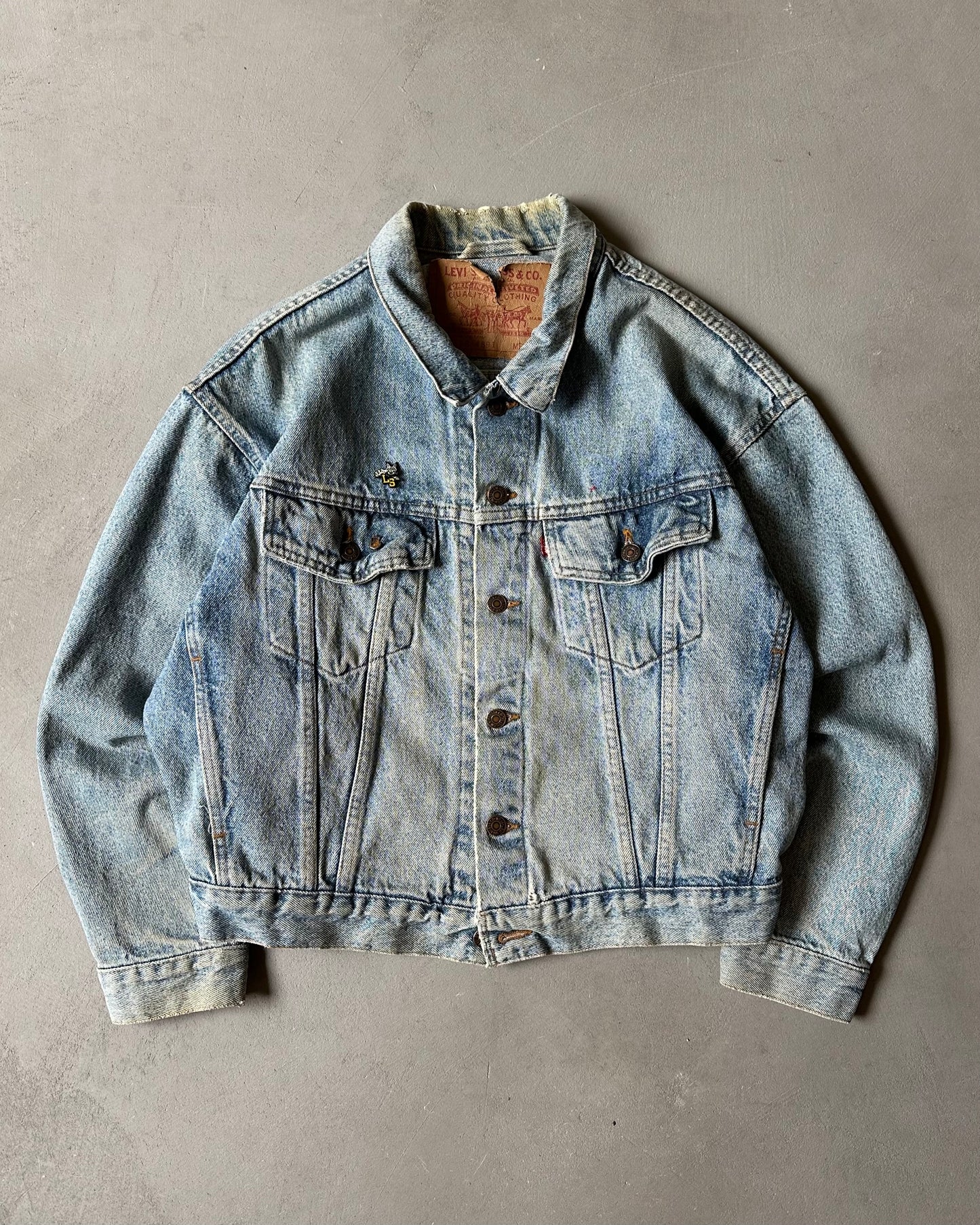 1990s - Levi's Type III Jeans Jacket - M
