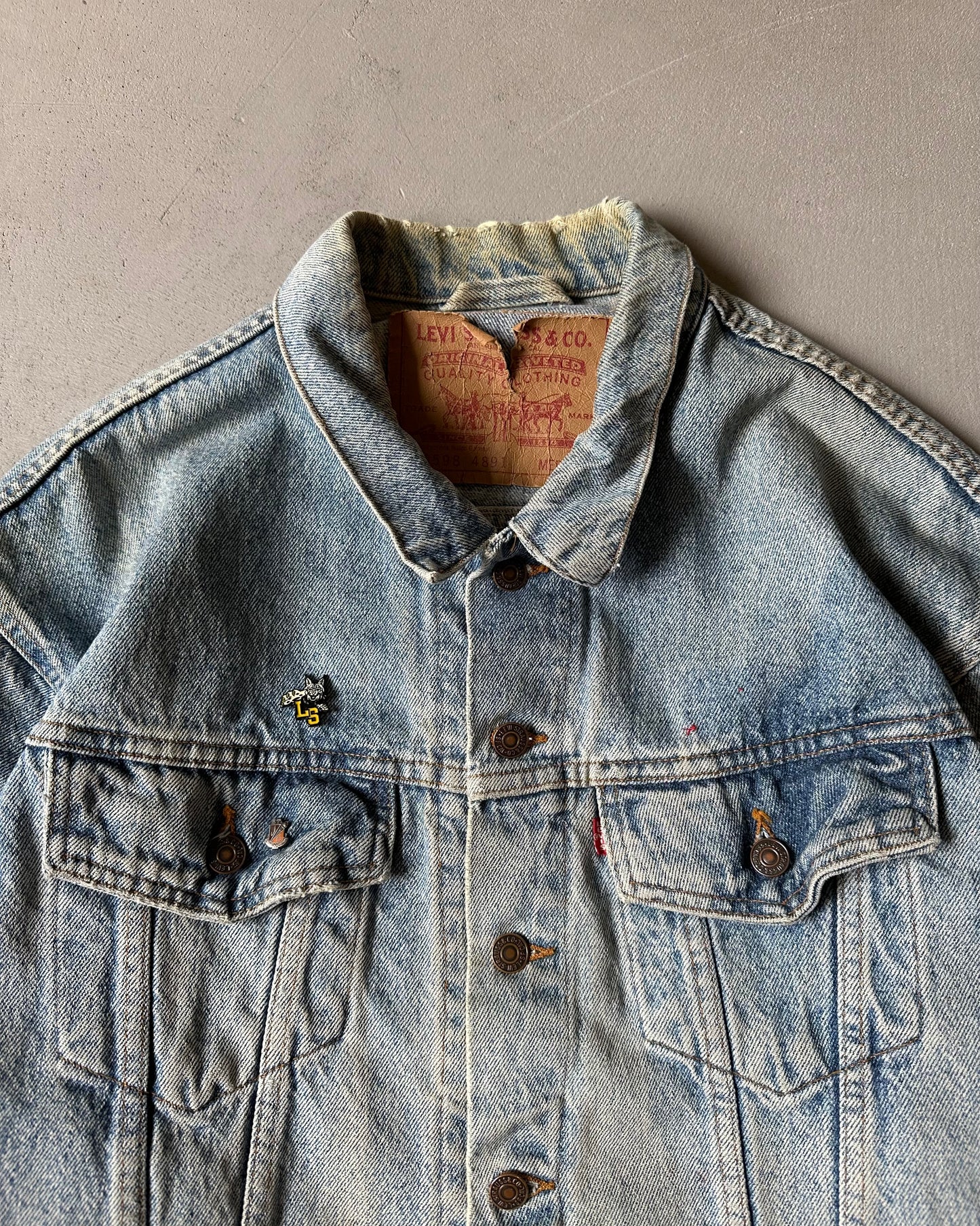 1990s - Levi's Type III Jeans Jacket - M