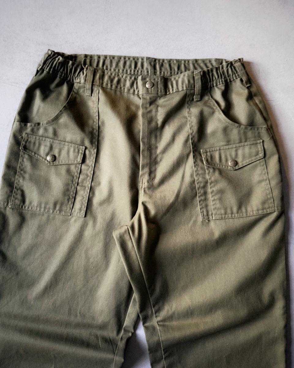 1980s Khaki Boy Scouts Pants 35x35 The Thirteen Club