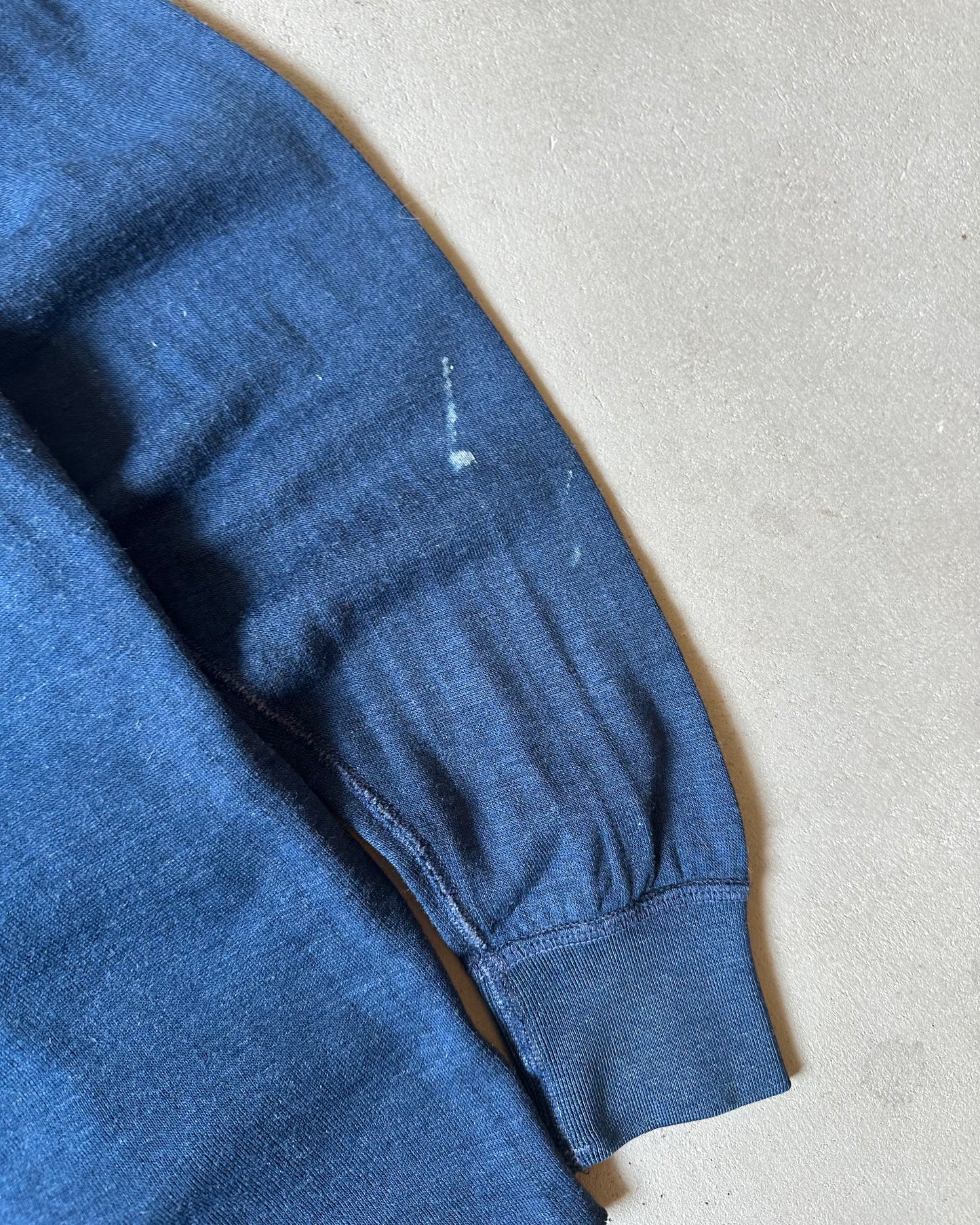 1990s - Navy L.L.Bean Henley Thermal - L