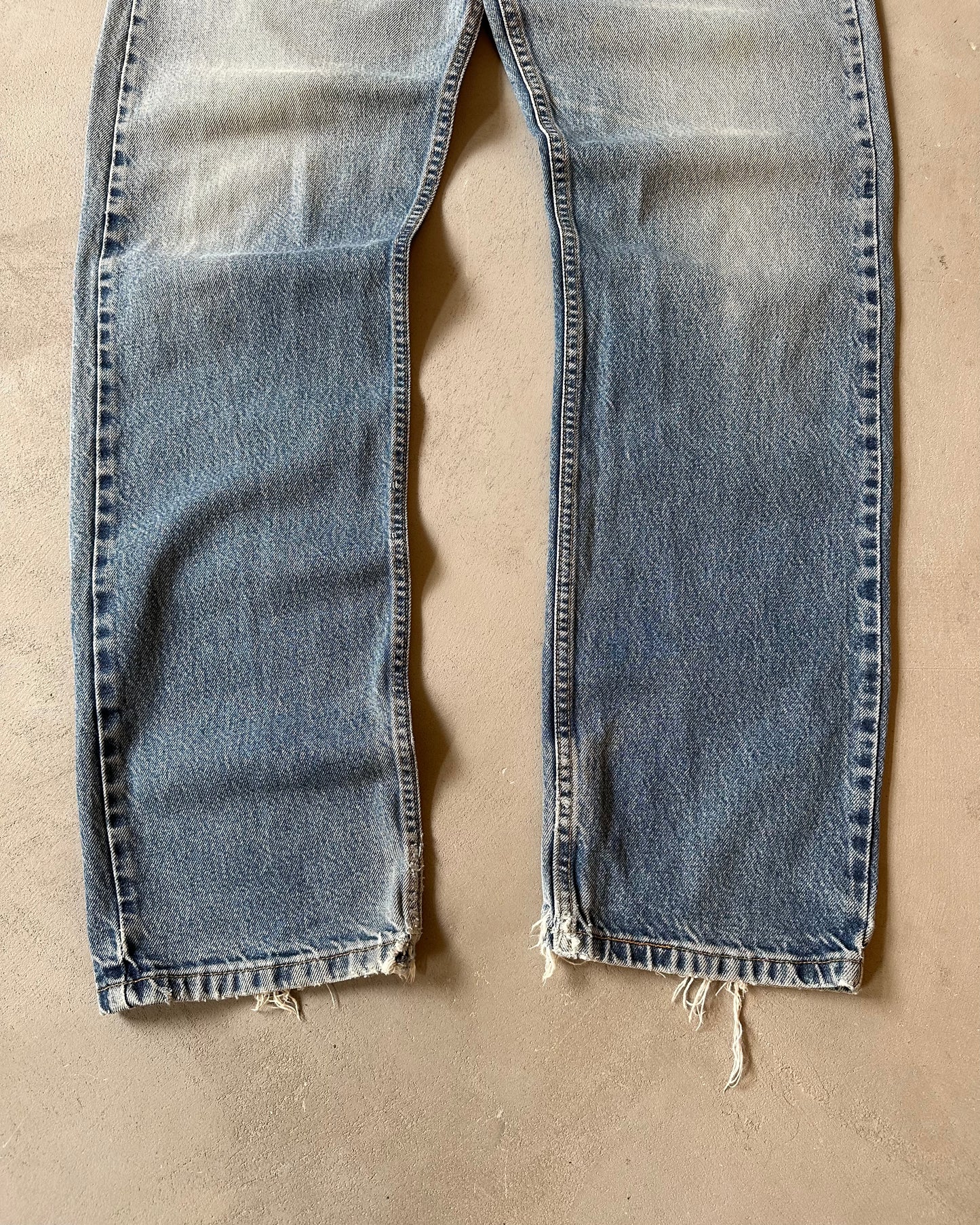1990s - Distressed 505 Levi's Jeans - 35x33