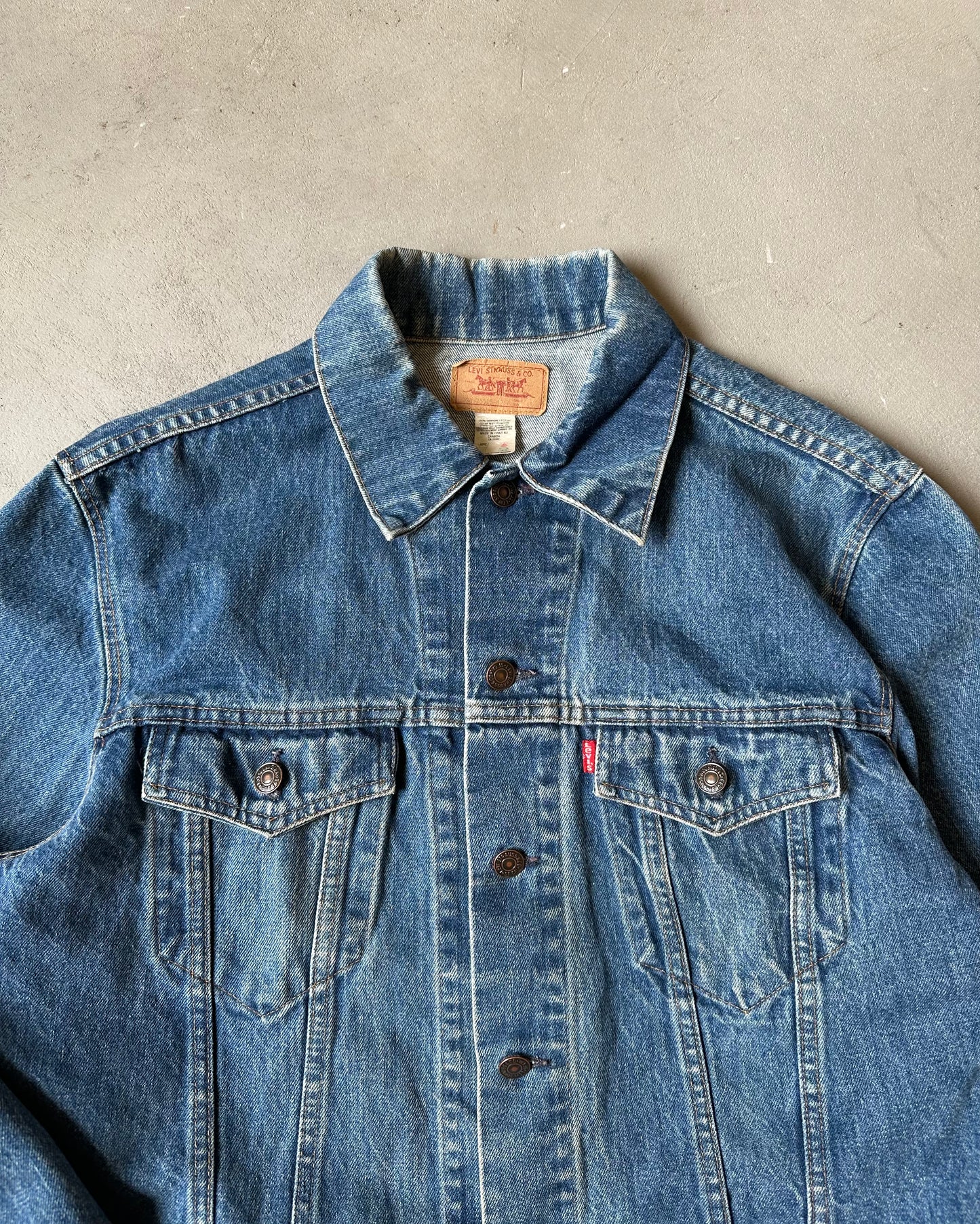 1980s - Levi's Type III Jeans Jacket - M