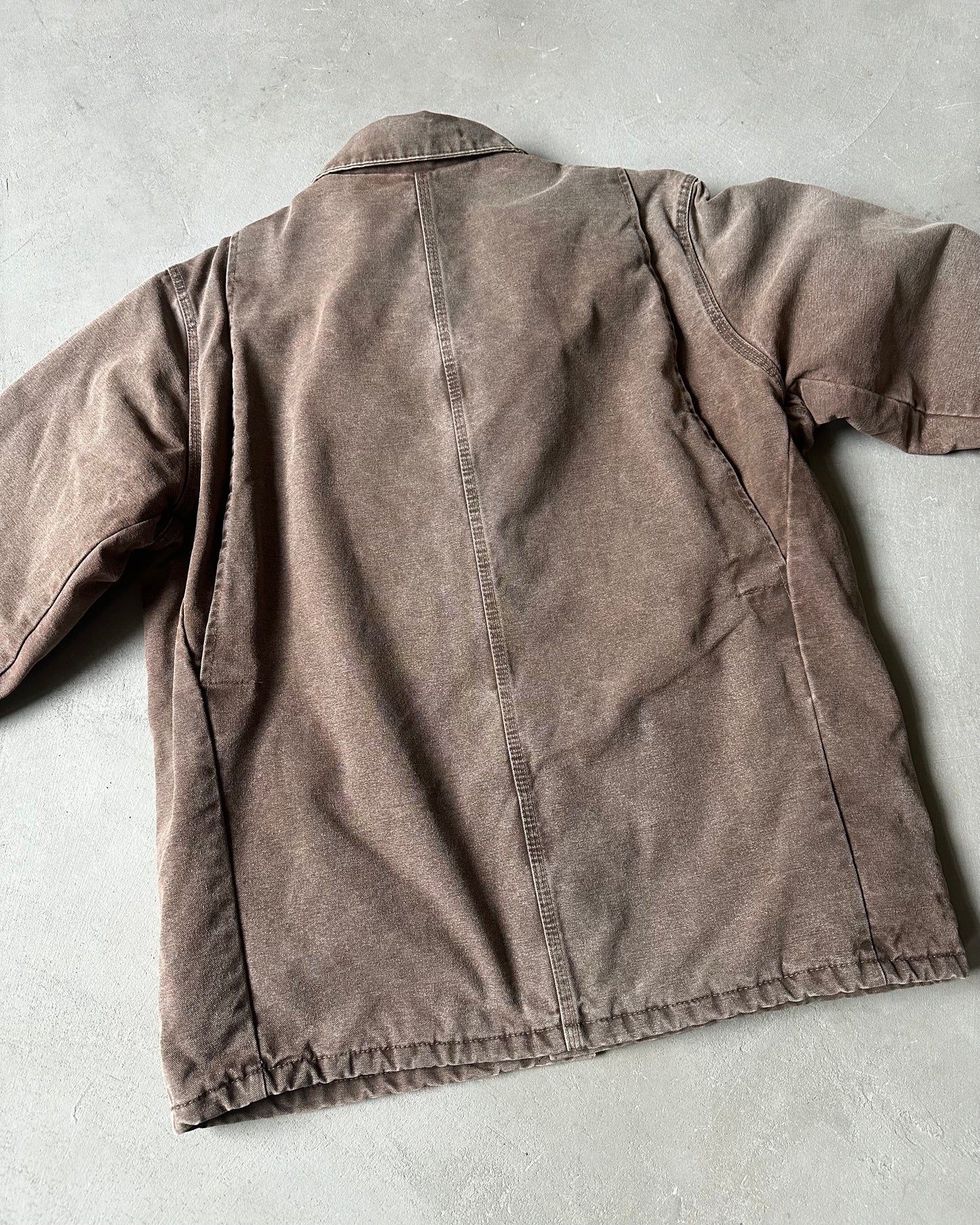 1990s - Brown Tough Duck Work Jacket - L