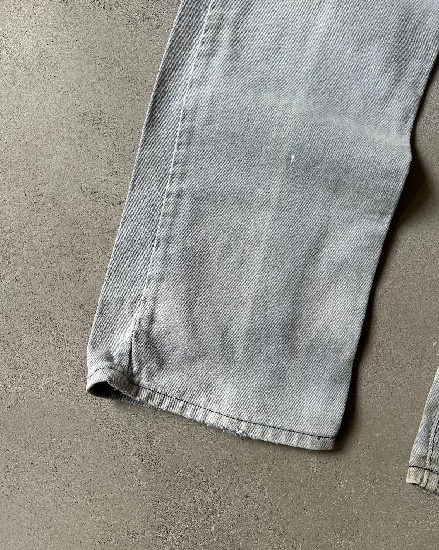 1970s - Distressed Blue 509 White Tab Levi's Jeans - 34x30