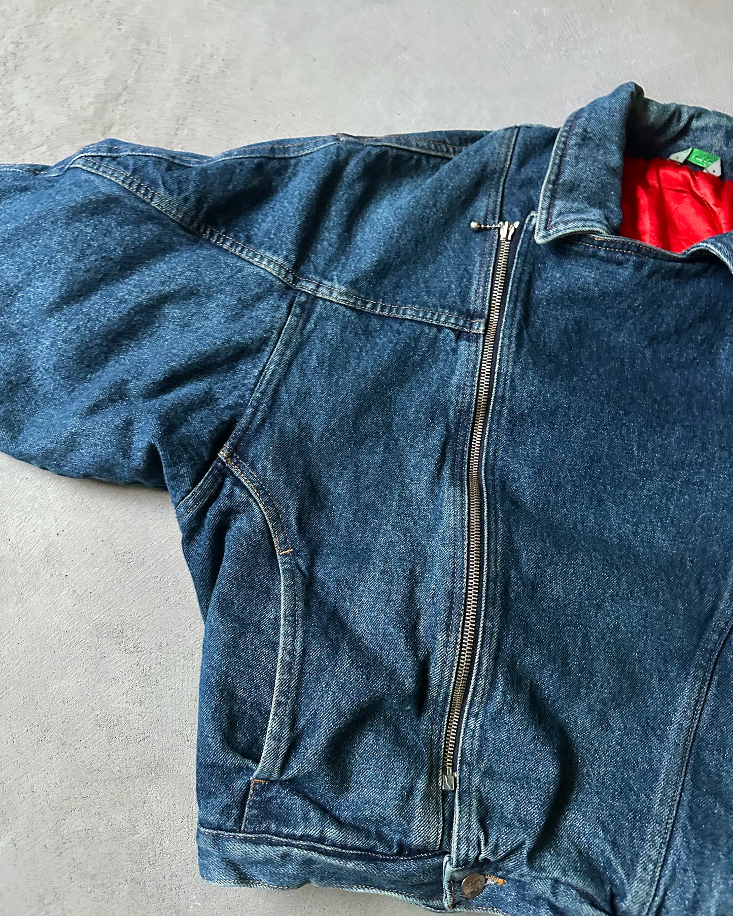1990s - Denim Perfecto Jacket - (W)M