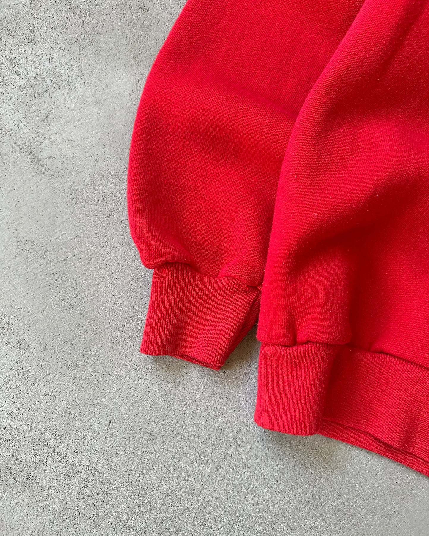 1980s - Red NY Crewneck - M