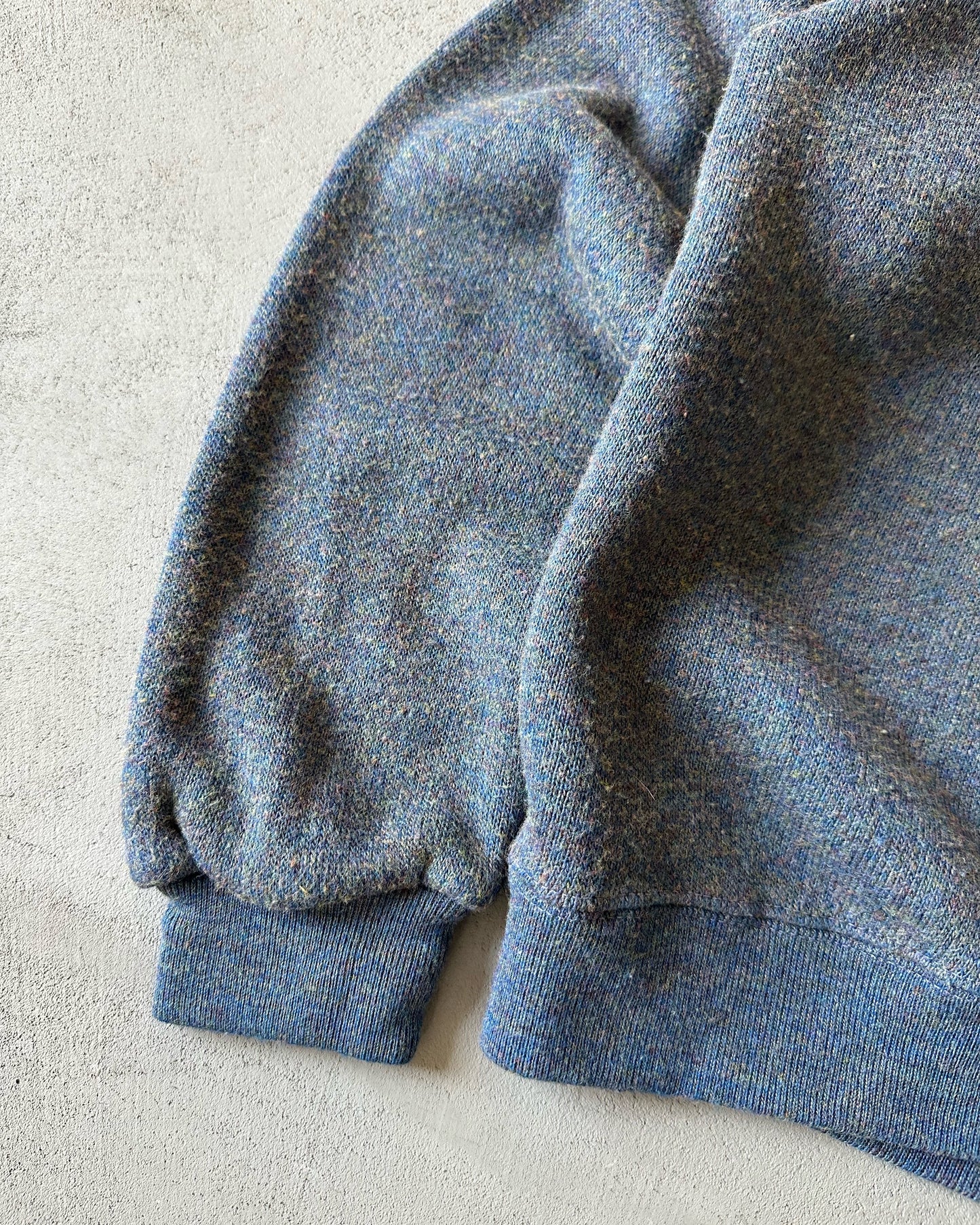 1970s - Navy/Multi Sigma Pi Creslan Sweatshirt - L