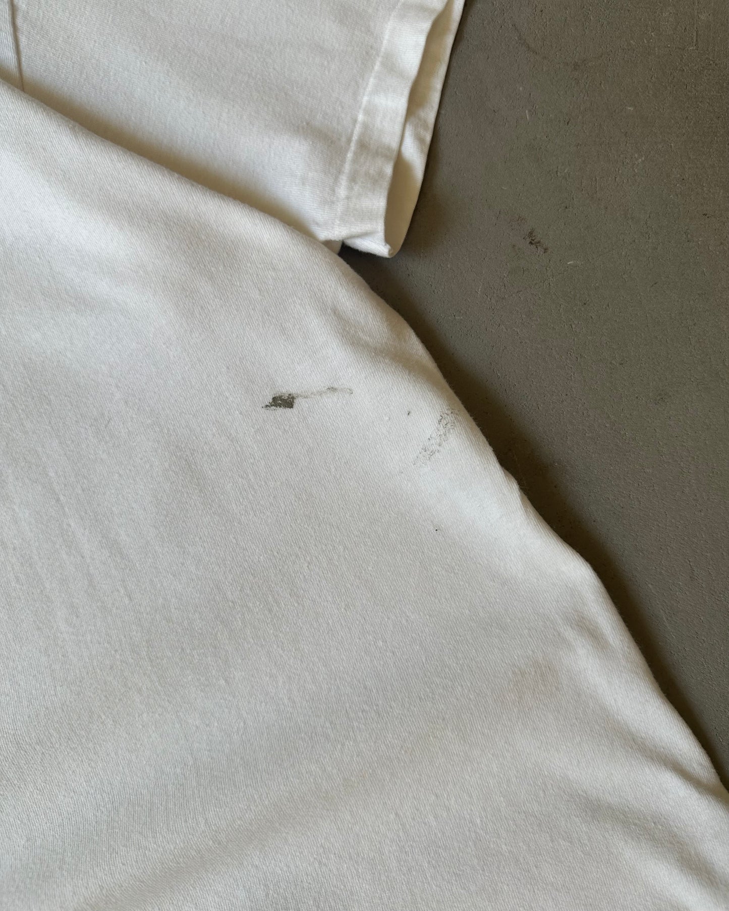 1990s - White CFDA T-Shirt - XL