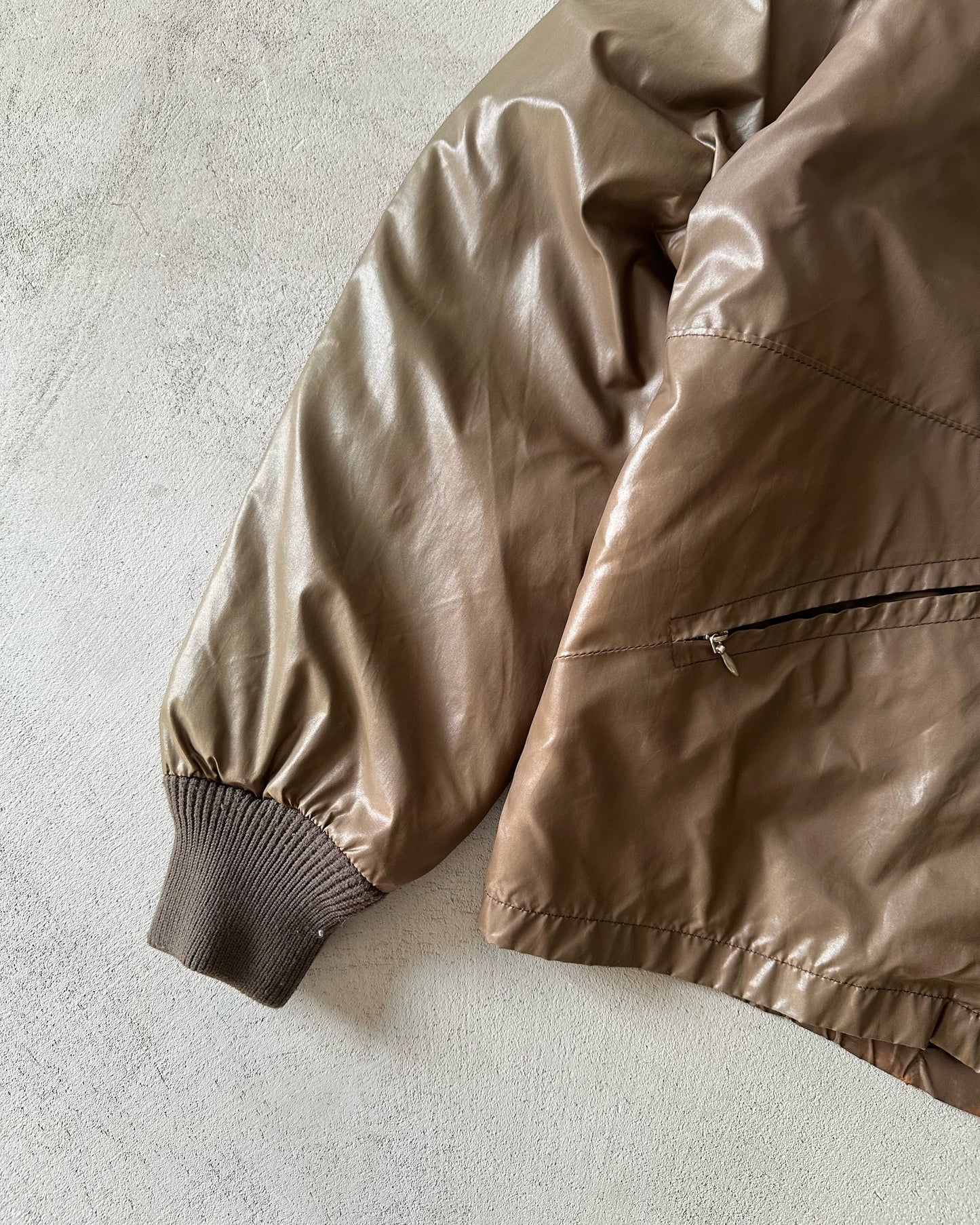 1970s - Brown Honda Jacket - M