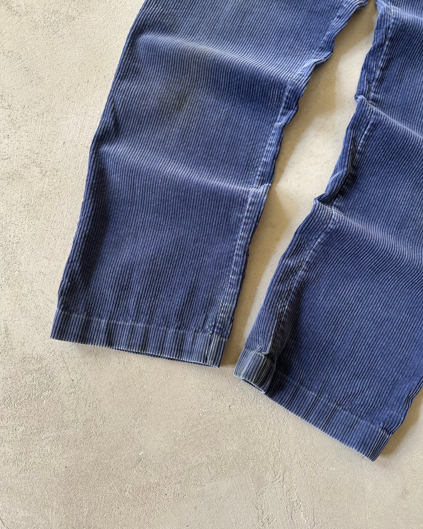 1970s - Blue Corduroy Pants - 29x30