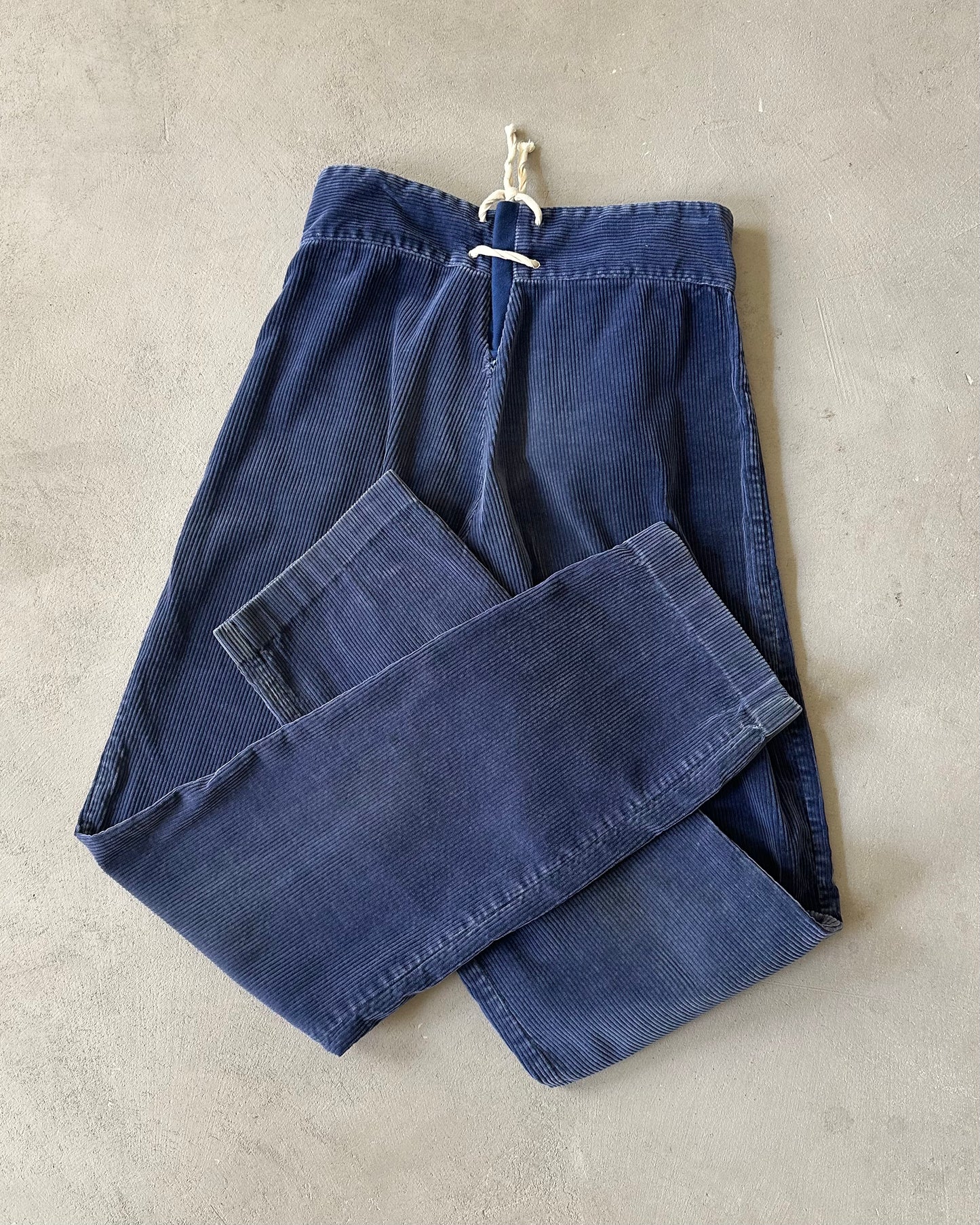1970s - Blue Corduroy Pants - 29x30
