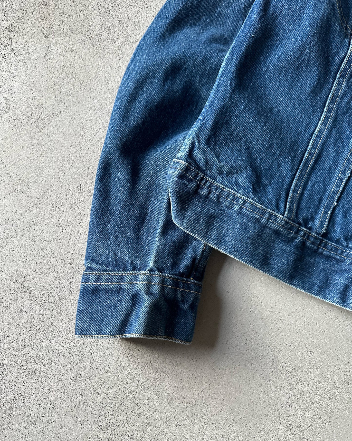 1980s - Lee Riders Women's Jeans Jacket - (W)S