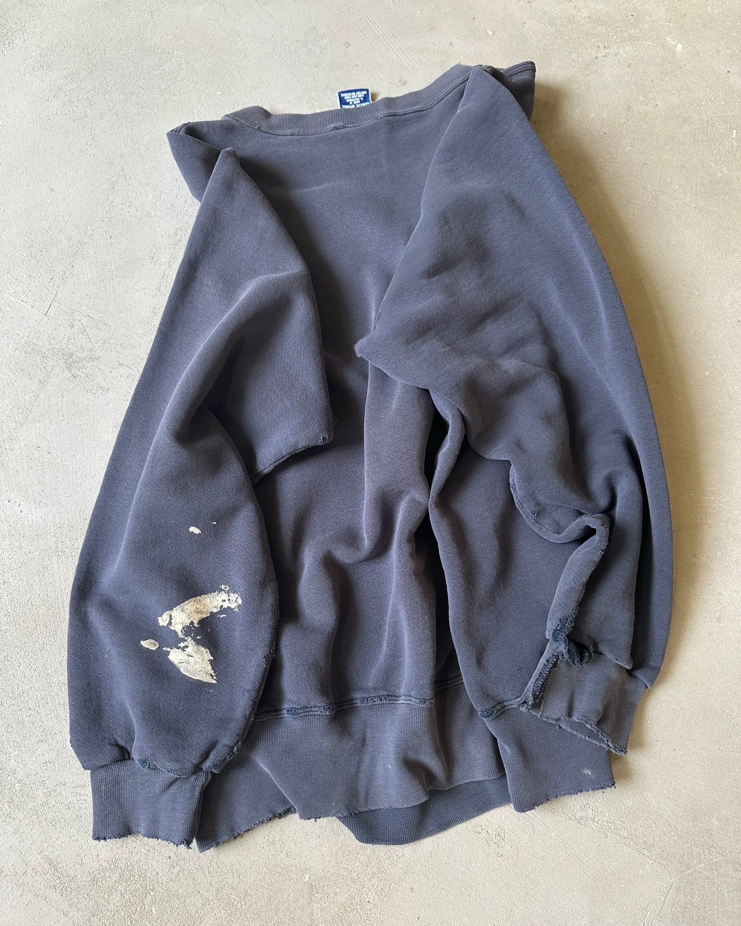 1990s - Distressed Navy Dallas Cowboys Crewneck - XL