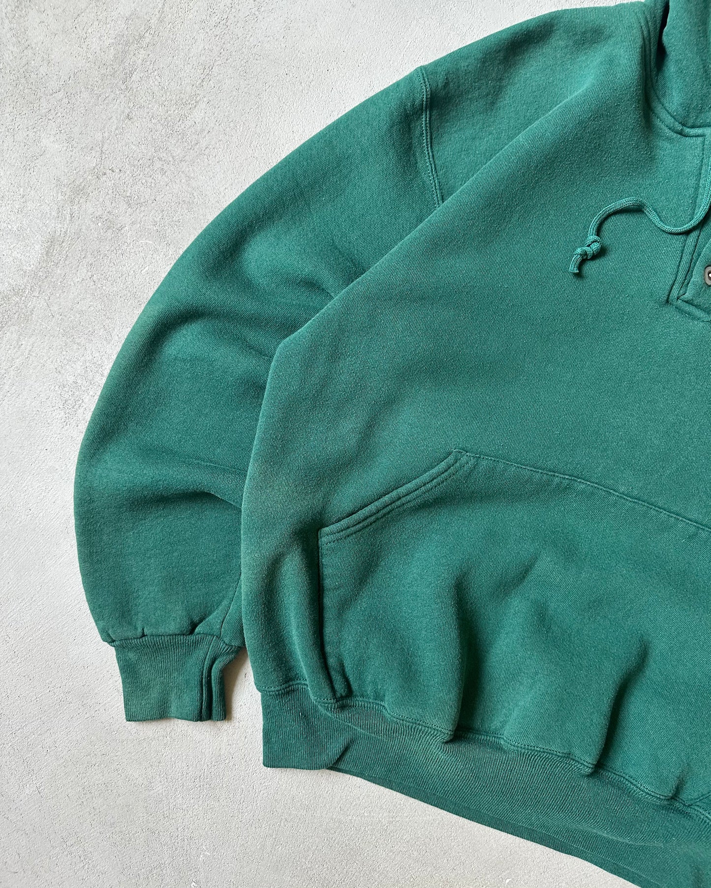 1990s - Green Russell Hoodie - M