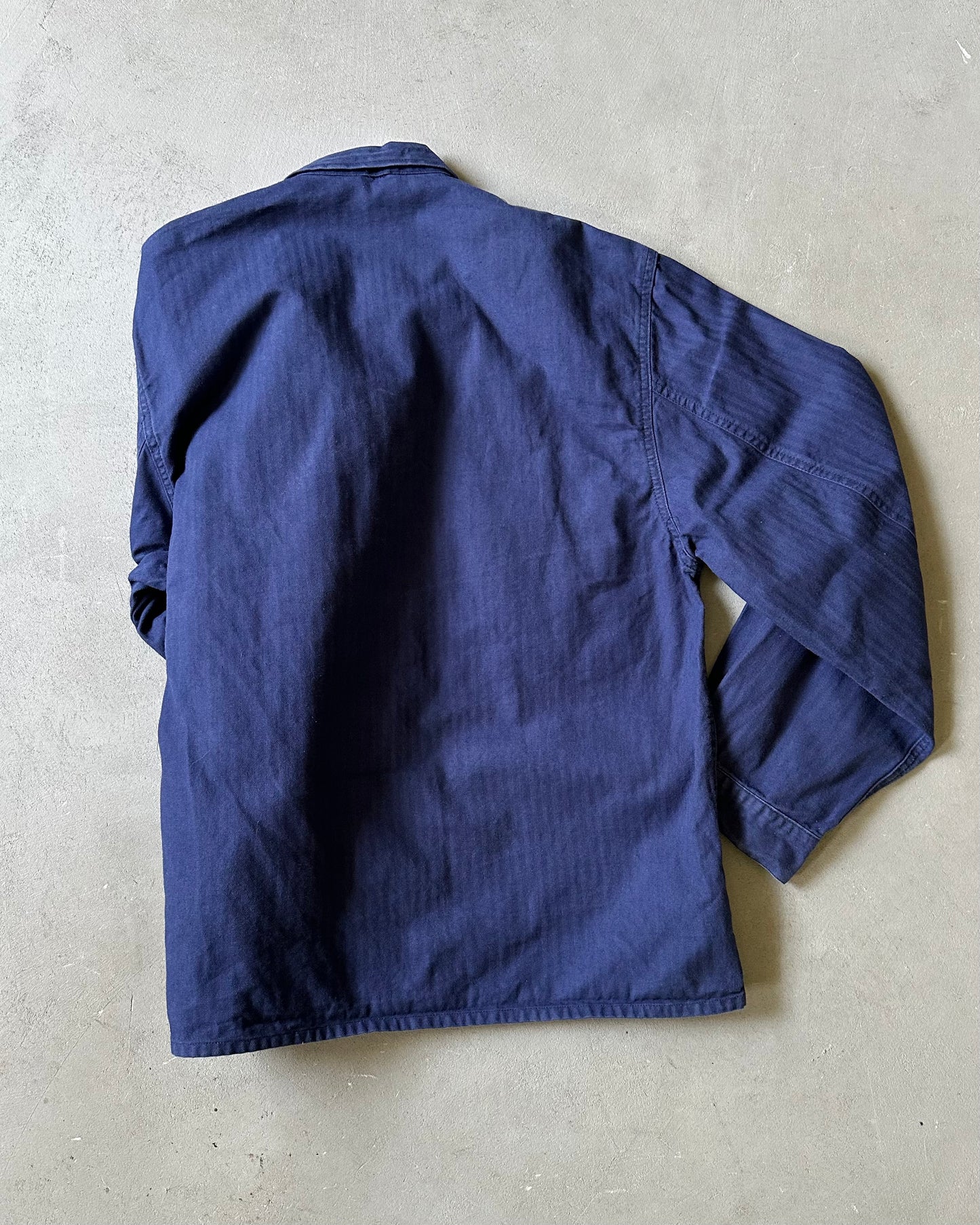 Années 2000 - Veste de travail européenne HBT marine - Taille M