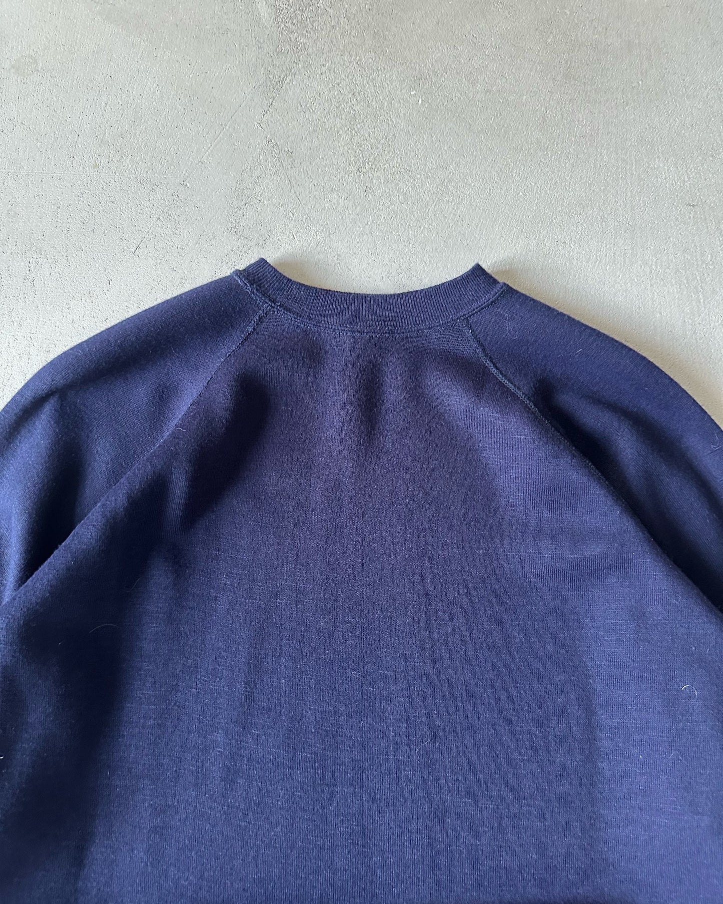 1970s - Navy Kings Road Crewneck - L(Tall)