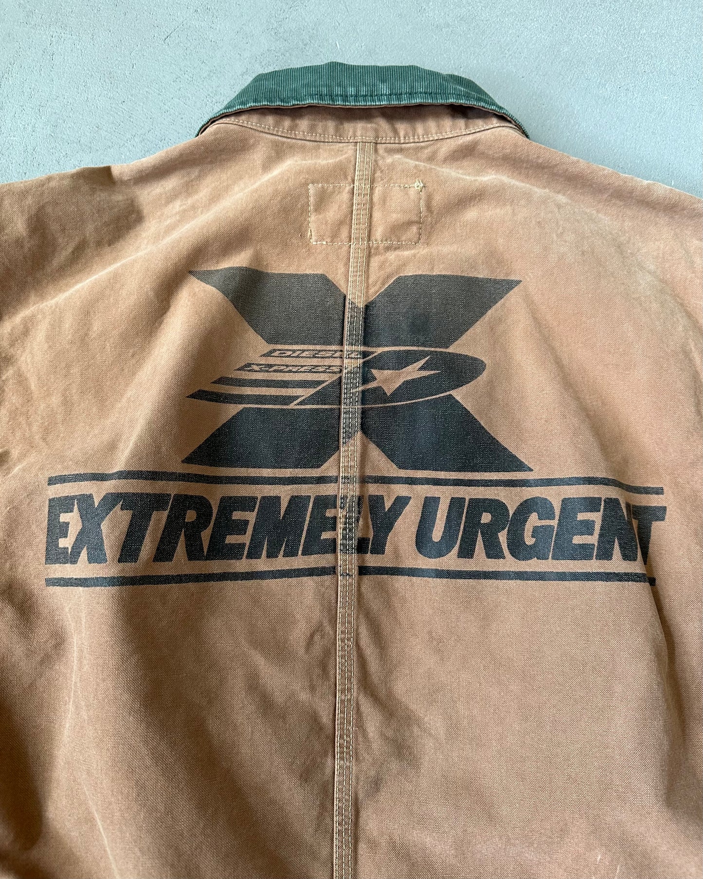 Années 2000 - Veste de travail Diesel marron - Taille M
