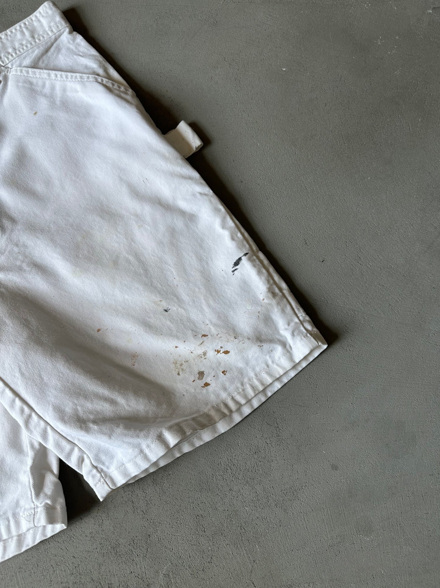 1990s - White Painter Shorts - 31