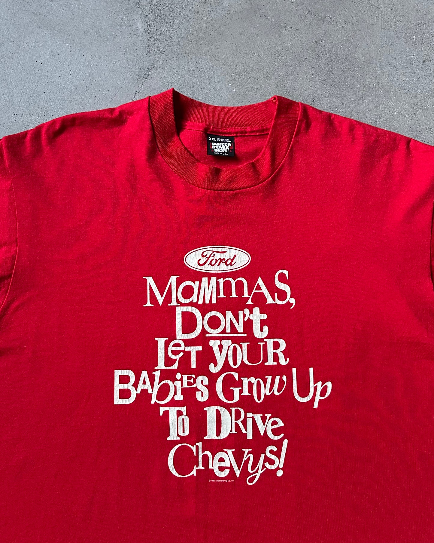 1990s - Red Ford T-Shirt - XL