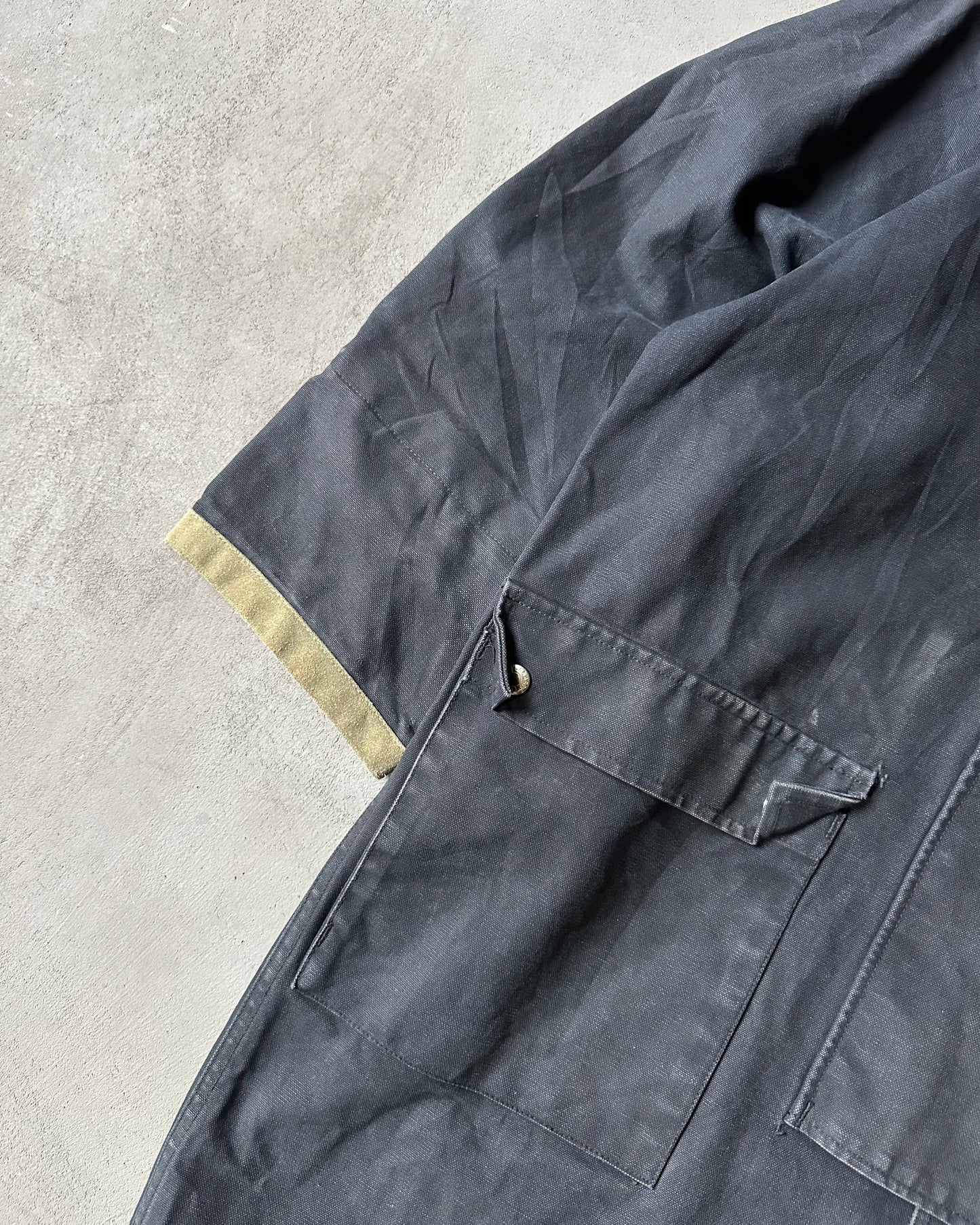 1990s - Navy Fireman Coat - XL