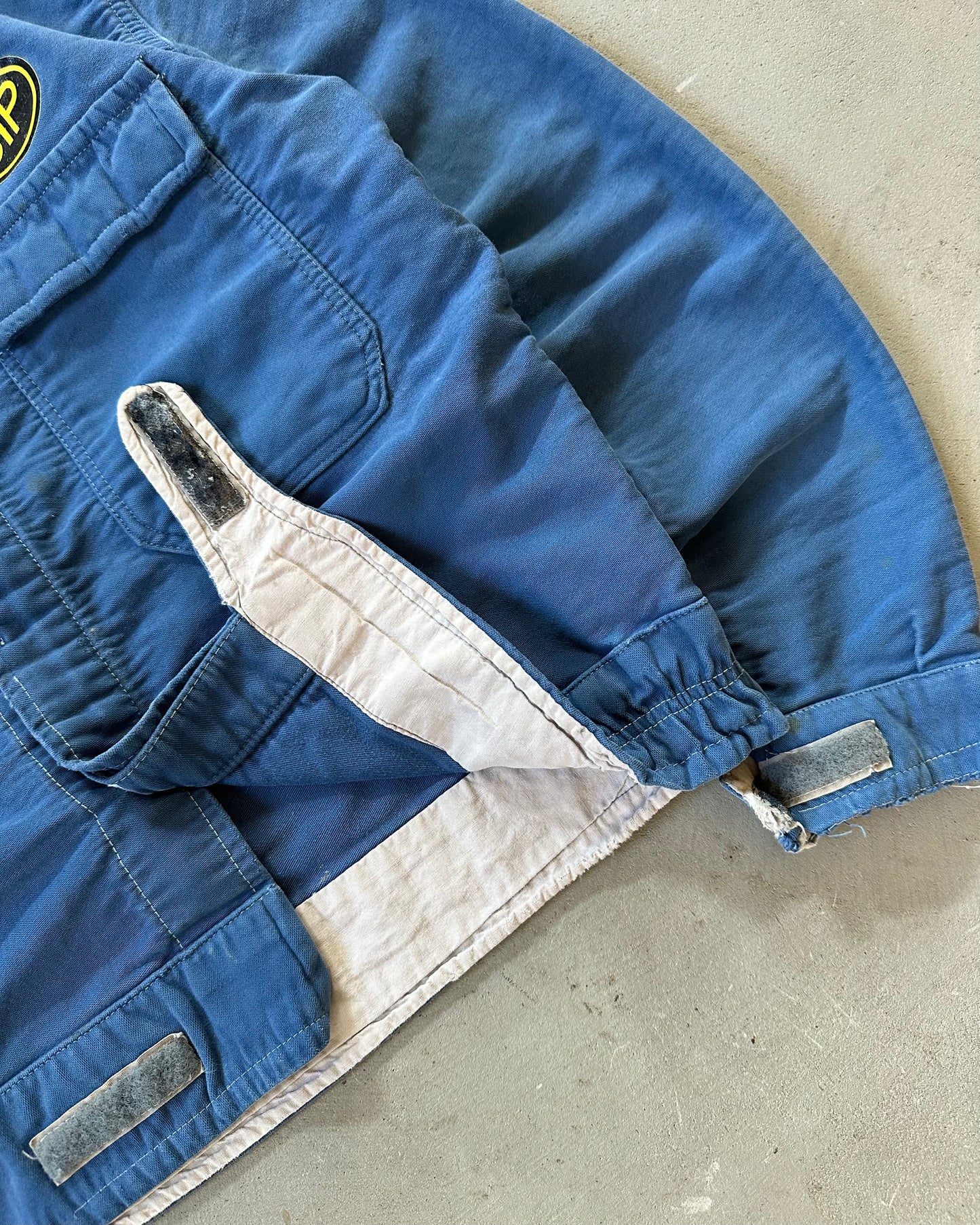 1970s - Faded Blue SIP French Chore - S