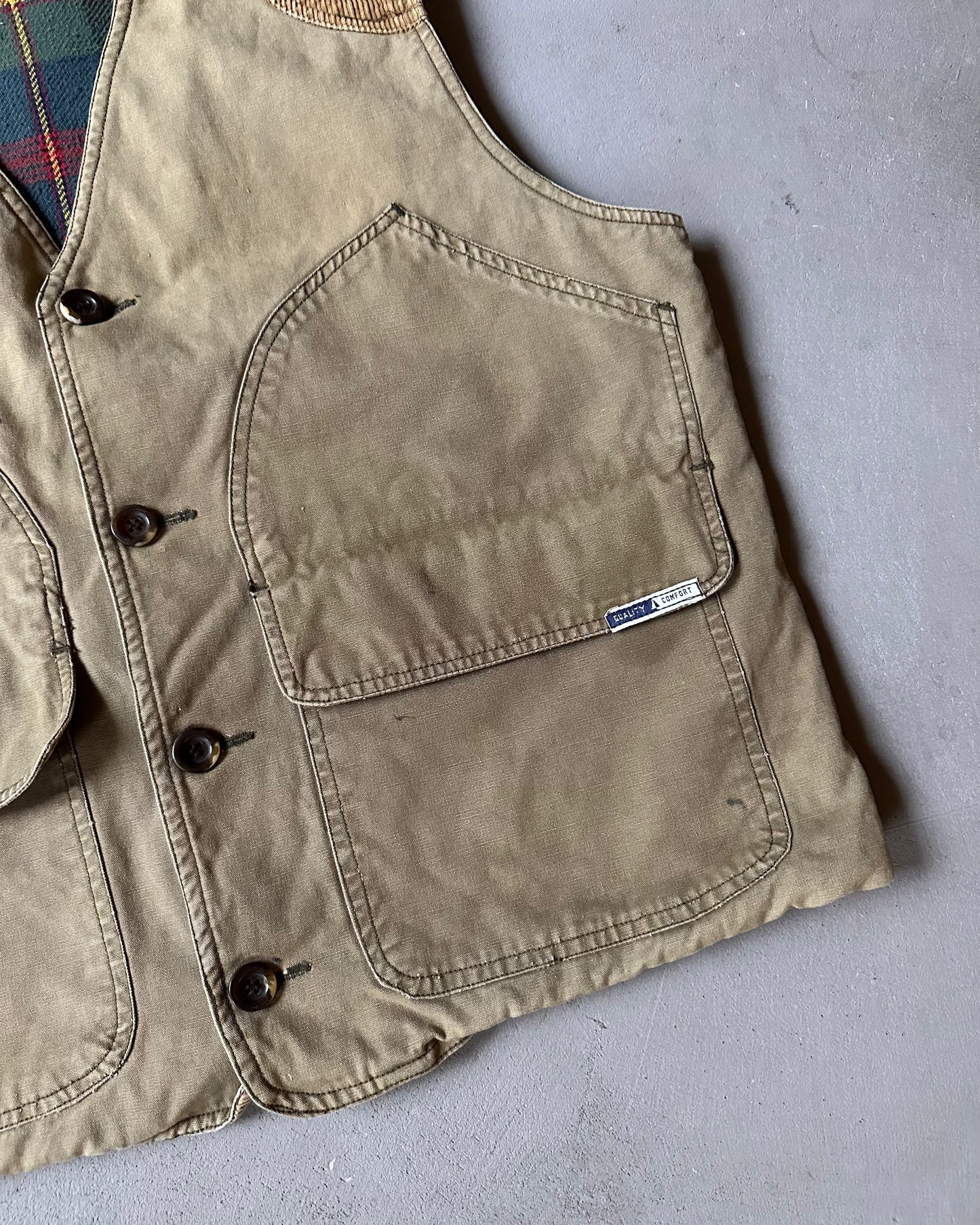 1990s - Green AE Hunting Vest - M