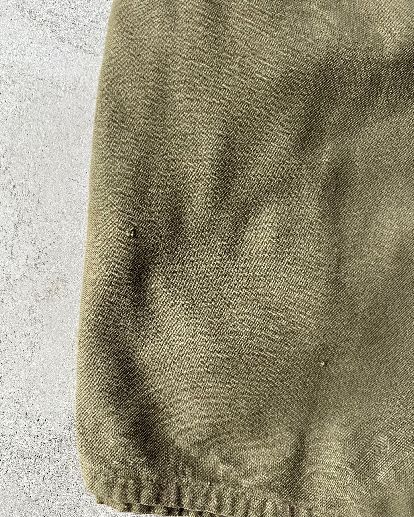 1970s - Distressed Green Euro Chore - S