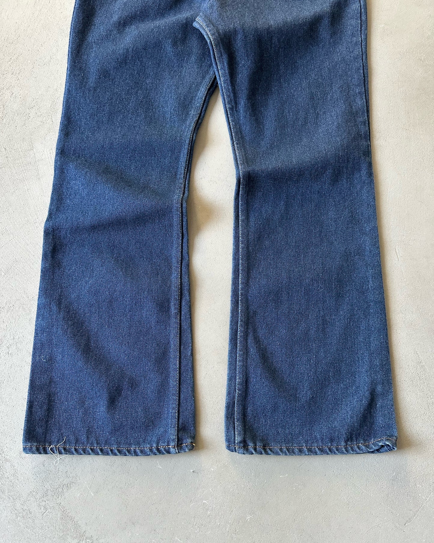 1980s - Plain Pocket Bootcut Jeans - 34x31