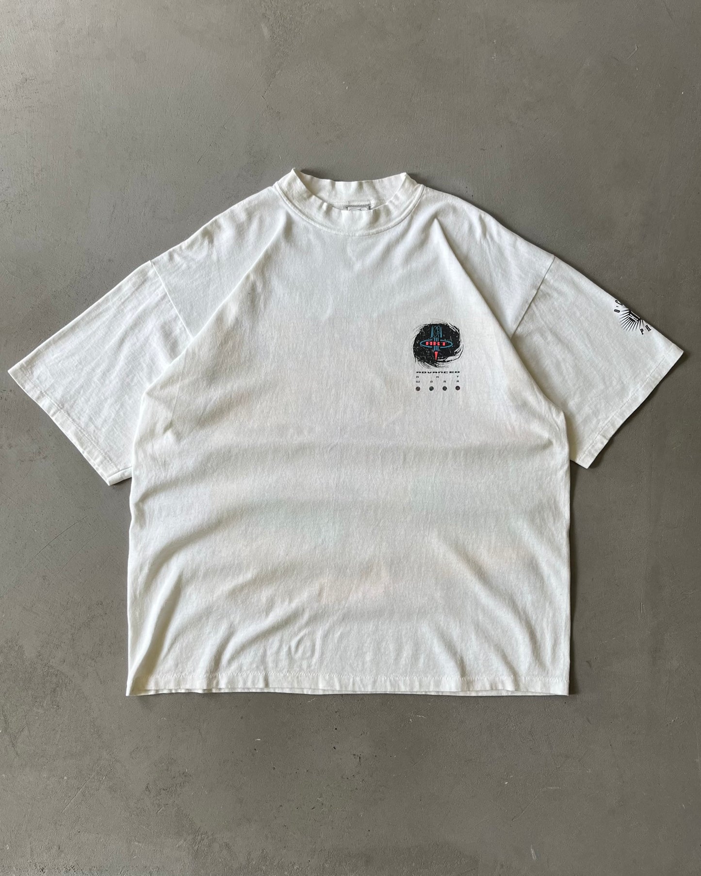 1990s - White OP T-Shirt - XL/XXL