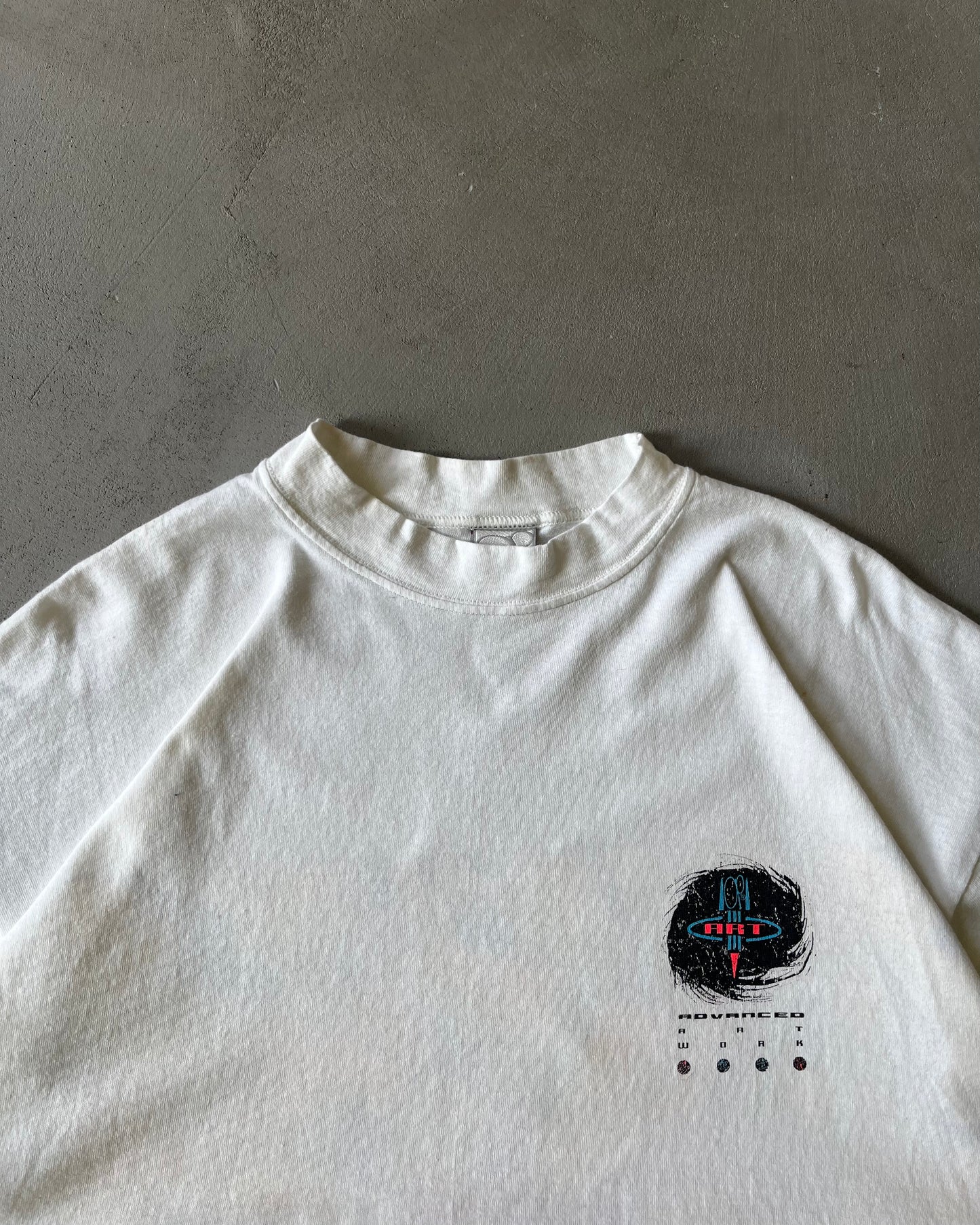 1990s - White OP T-Shirt - XL/XXL