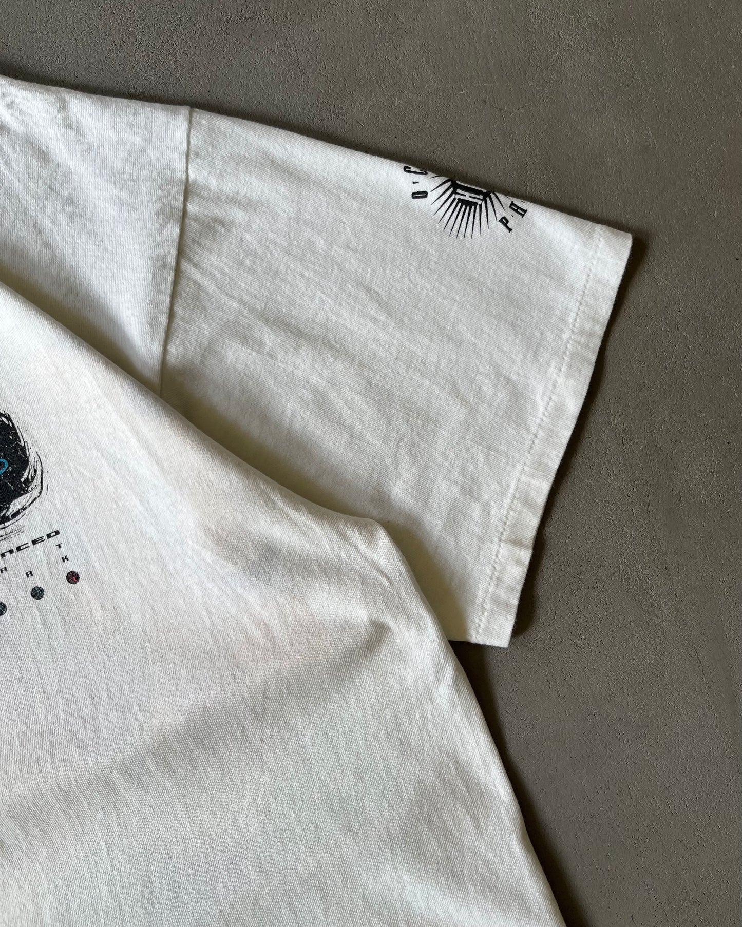 1990s - White OP T-Shirt - XL/XXL