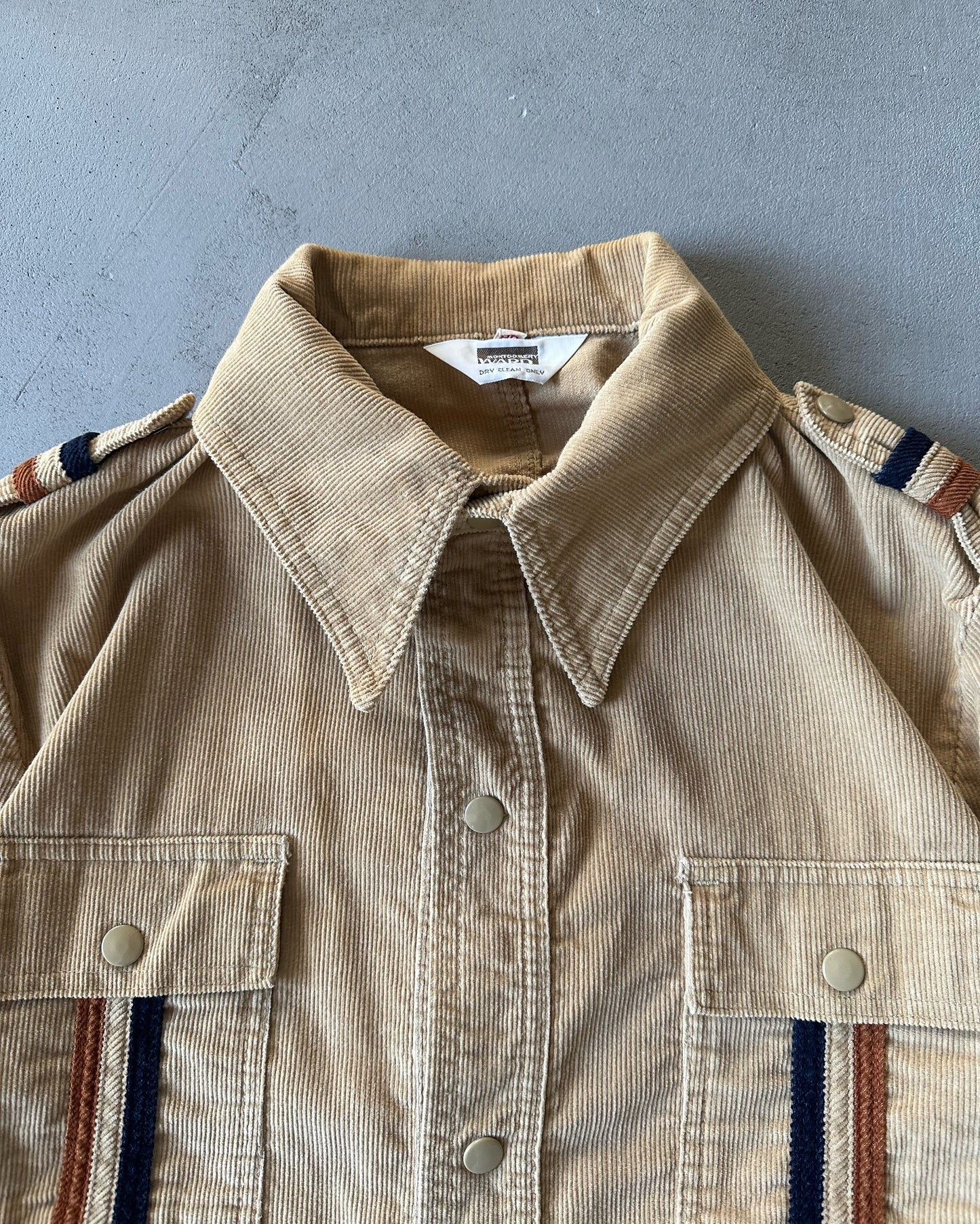 1970s - Camel Montgomery Ward Corduroy Set - 38R/29x31