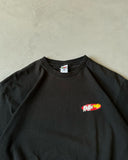 1990s - Black Kit Kat T-Shirt - XL