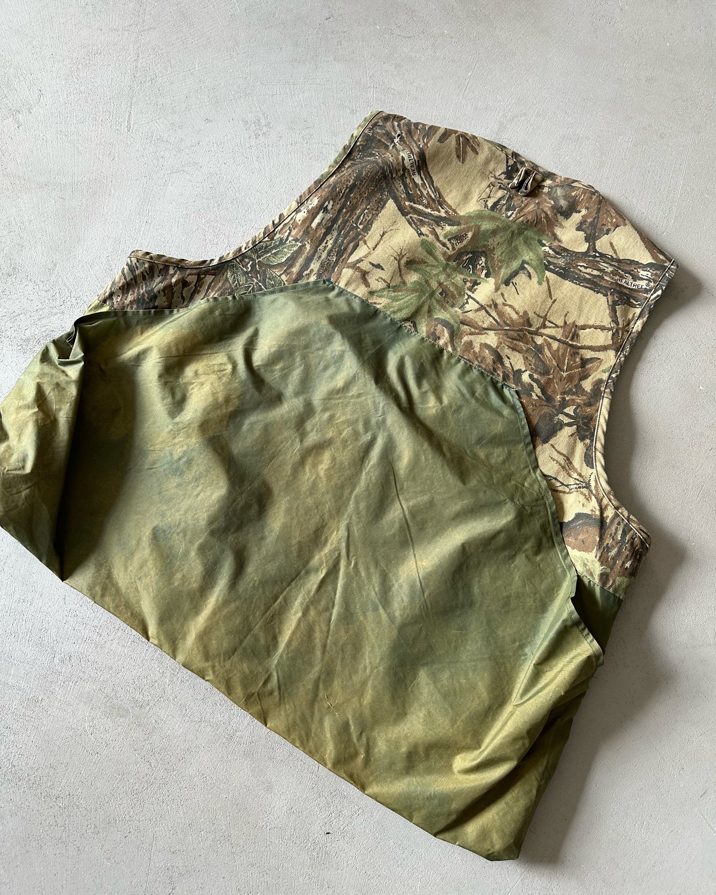 Années 90 - Gilet de chasse camouflage - XL