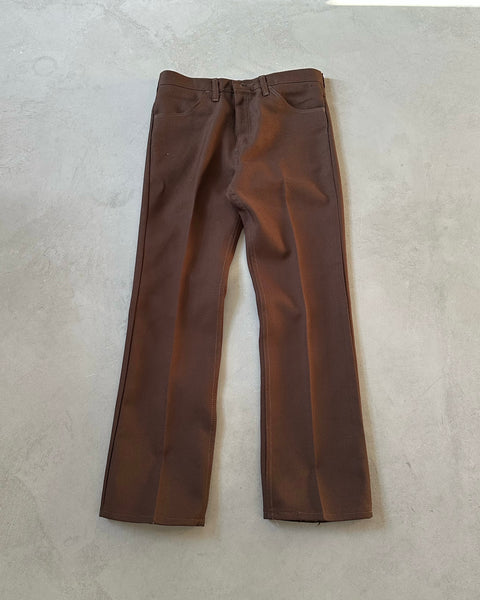 1990s - Brown Wrangler Wrancher Trousers - 32x30