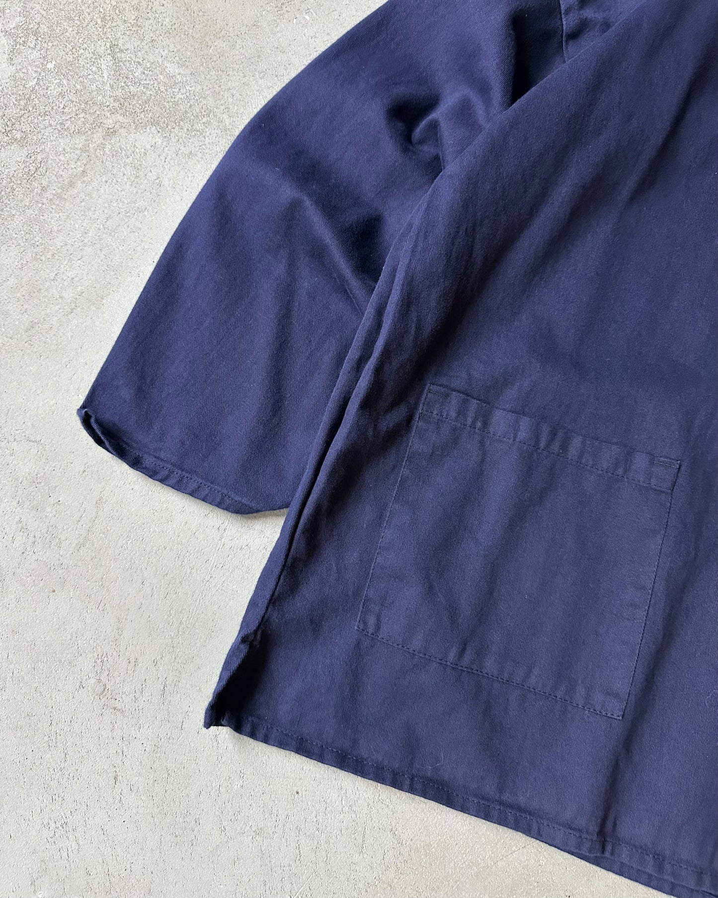 1990s - Blue Fisherman Overshirt - M/L
