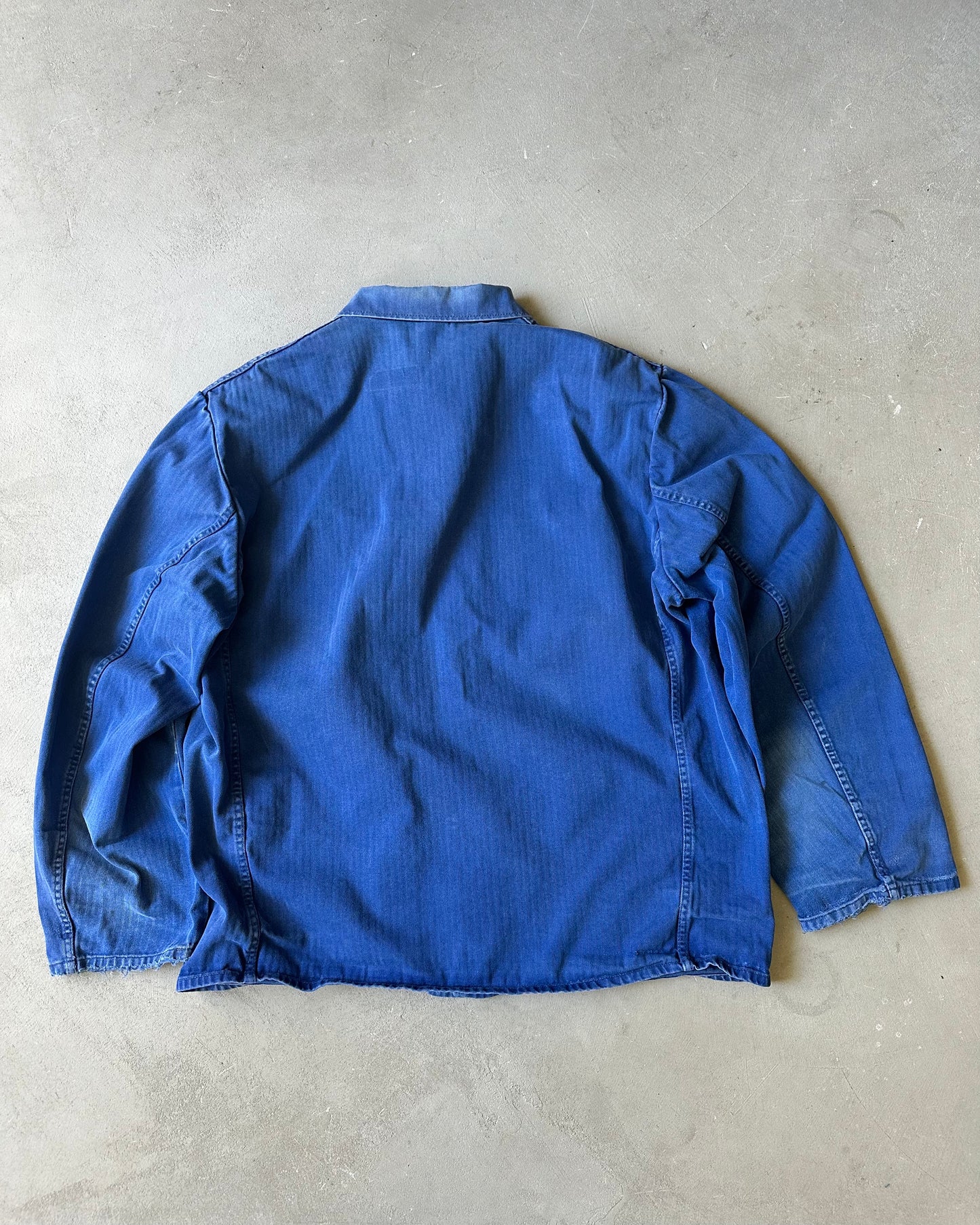 1980s - Faded Blue HBT Euro Chore - M