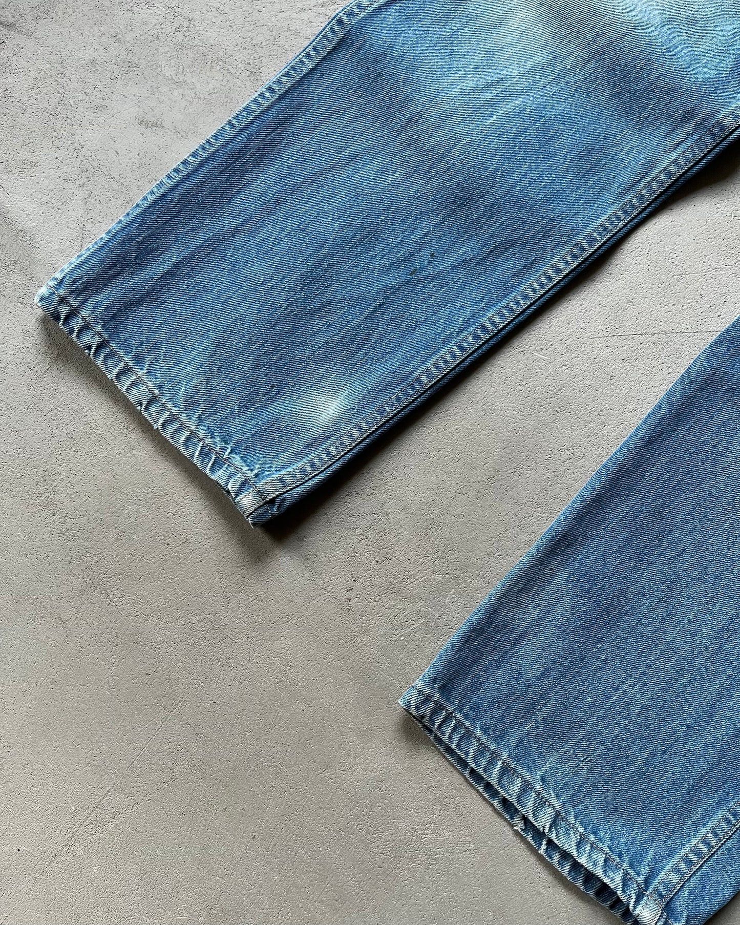 1980s - Faded Rustler Jeans - 35x29