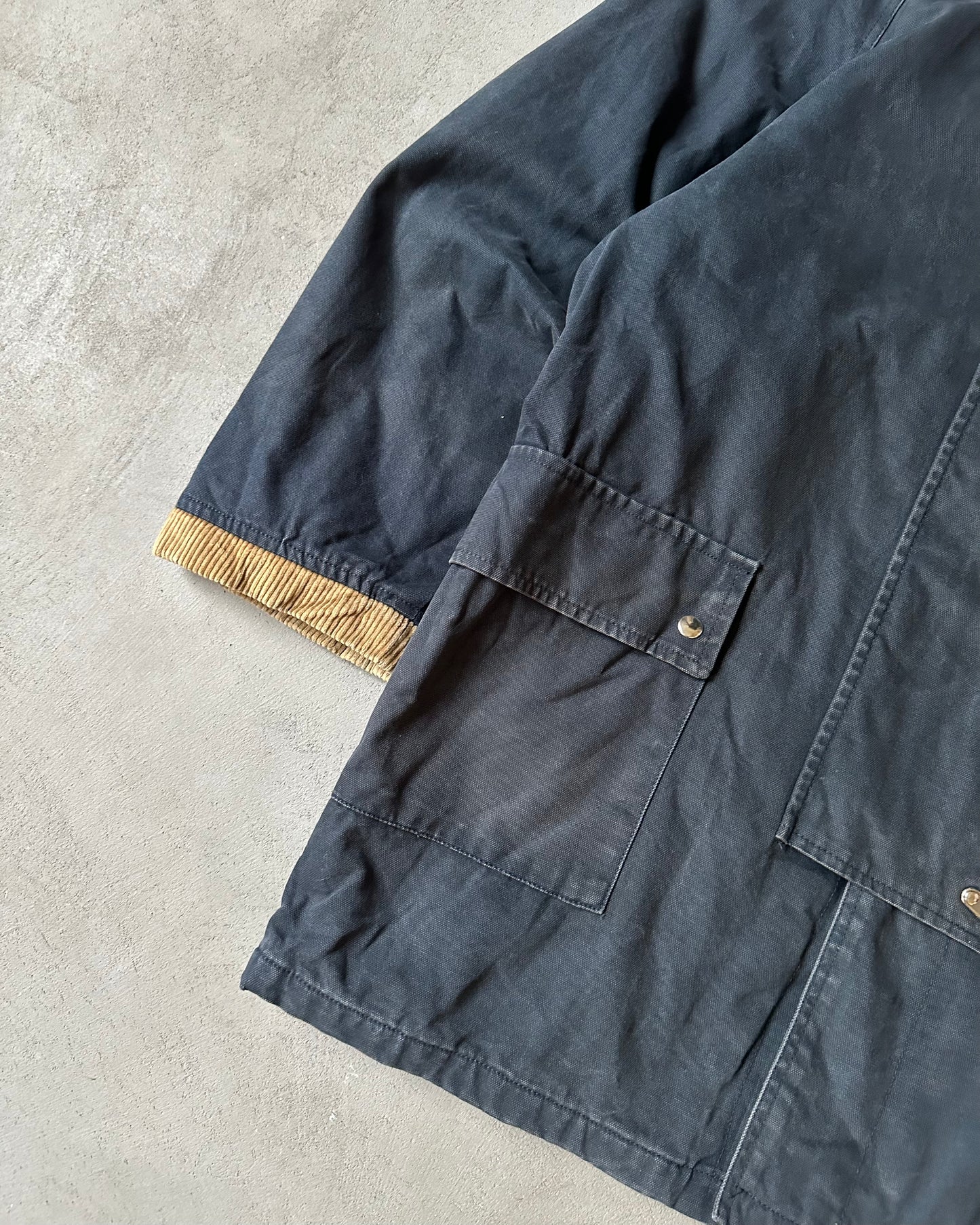 2000s - Navy Fireman Coat - L