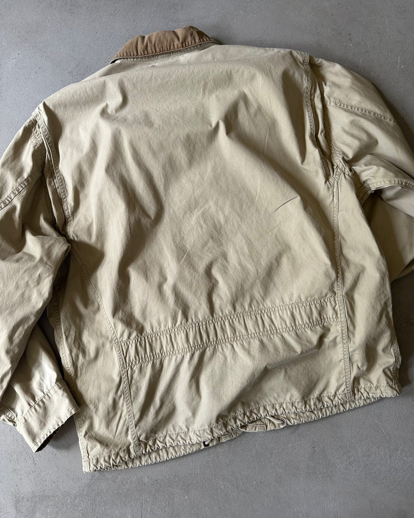1990s - Tan Marlboro Classics Work Jacket - XL