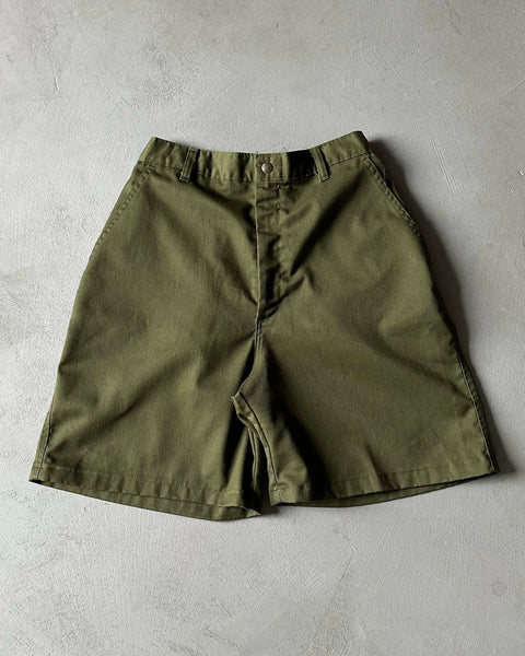 1980s - Khaki Boy Scouts Shorts - 28