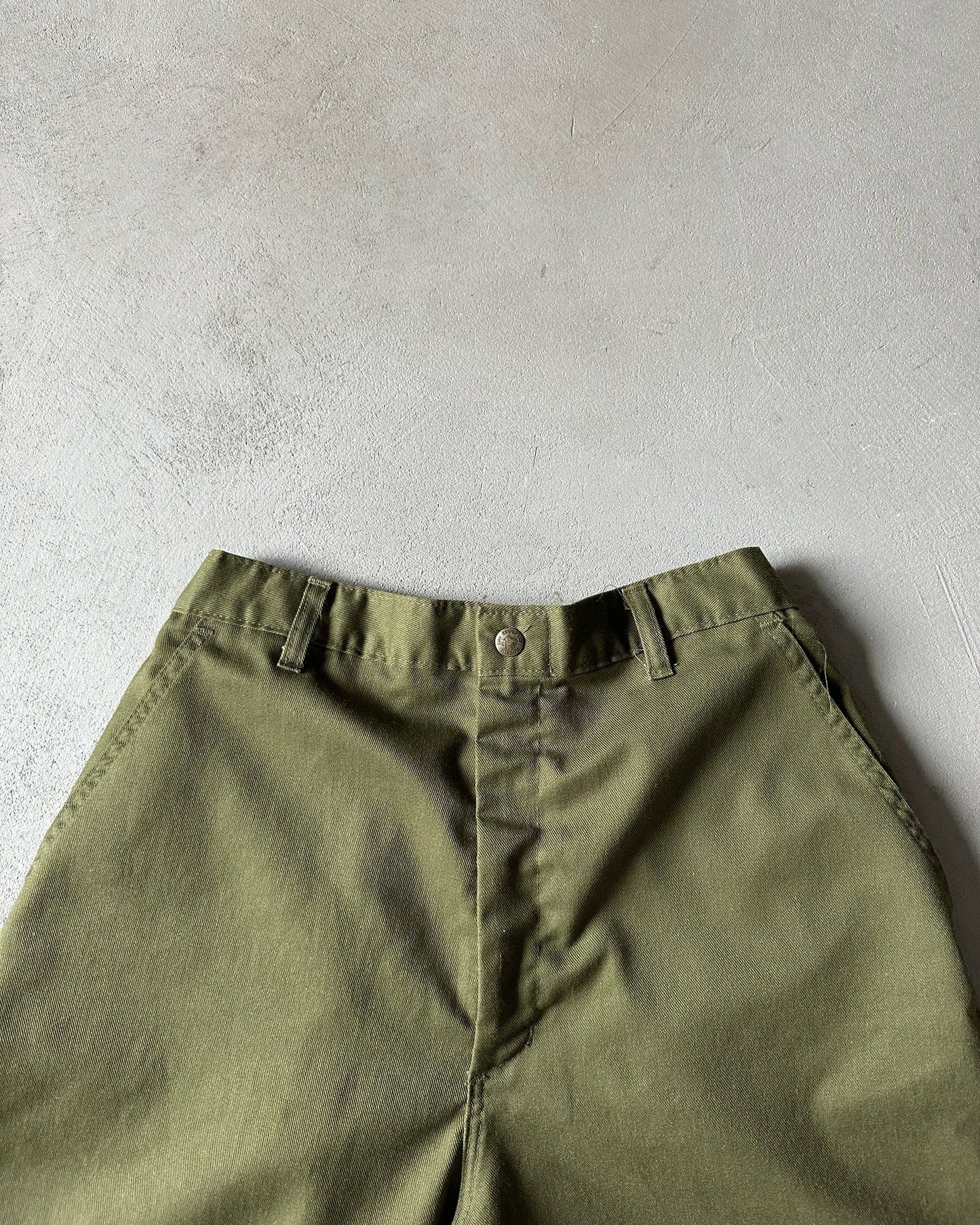 1980s - Khaki Boy Scouts Shorts - 28
