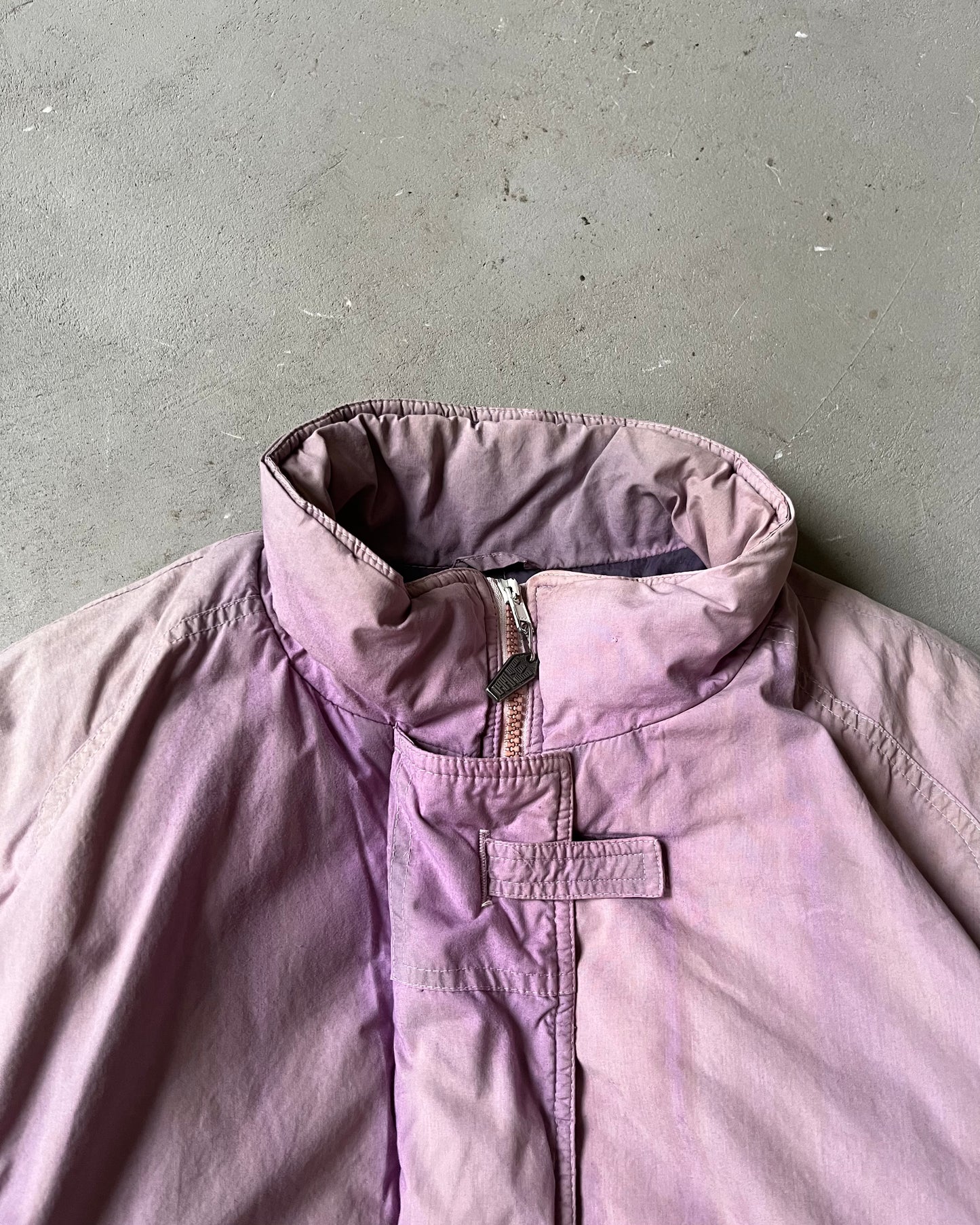 1990s - Faded Lilac Puffer Women's Jacket - (W)M