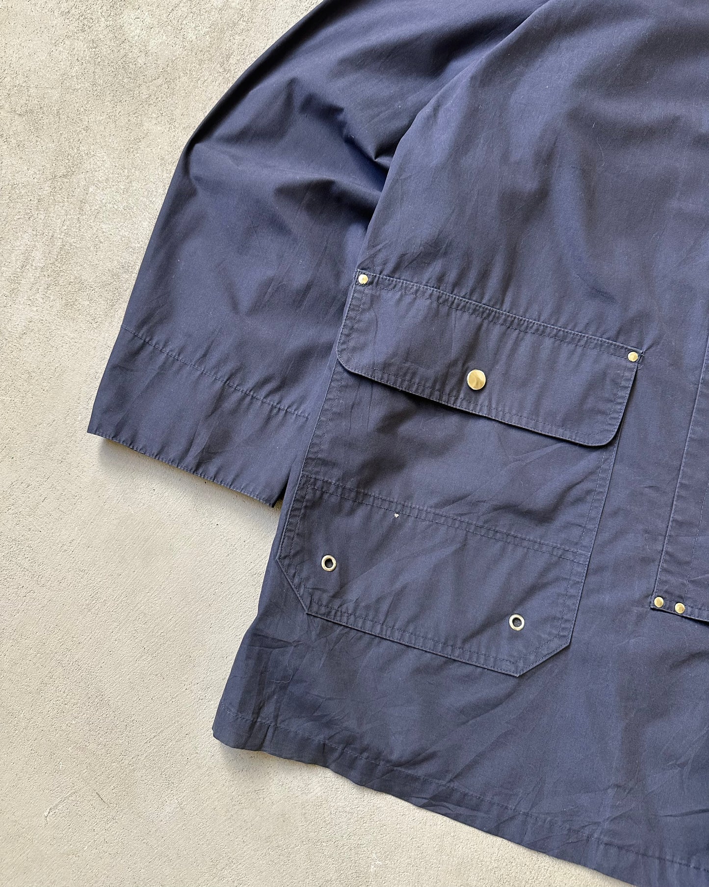 2000s - Navy Fireman Overcoat - XL