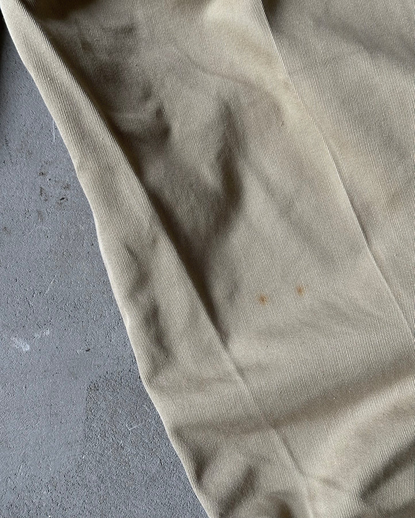 1960s - Beige USN Chinos - 28x30