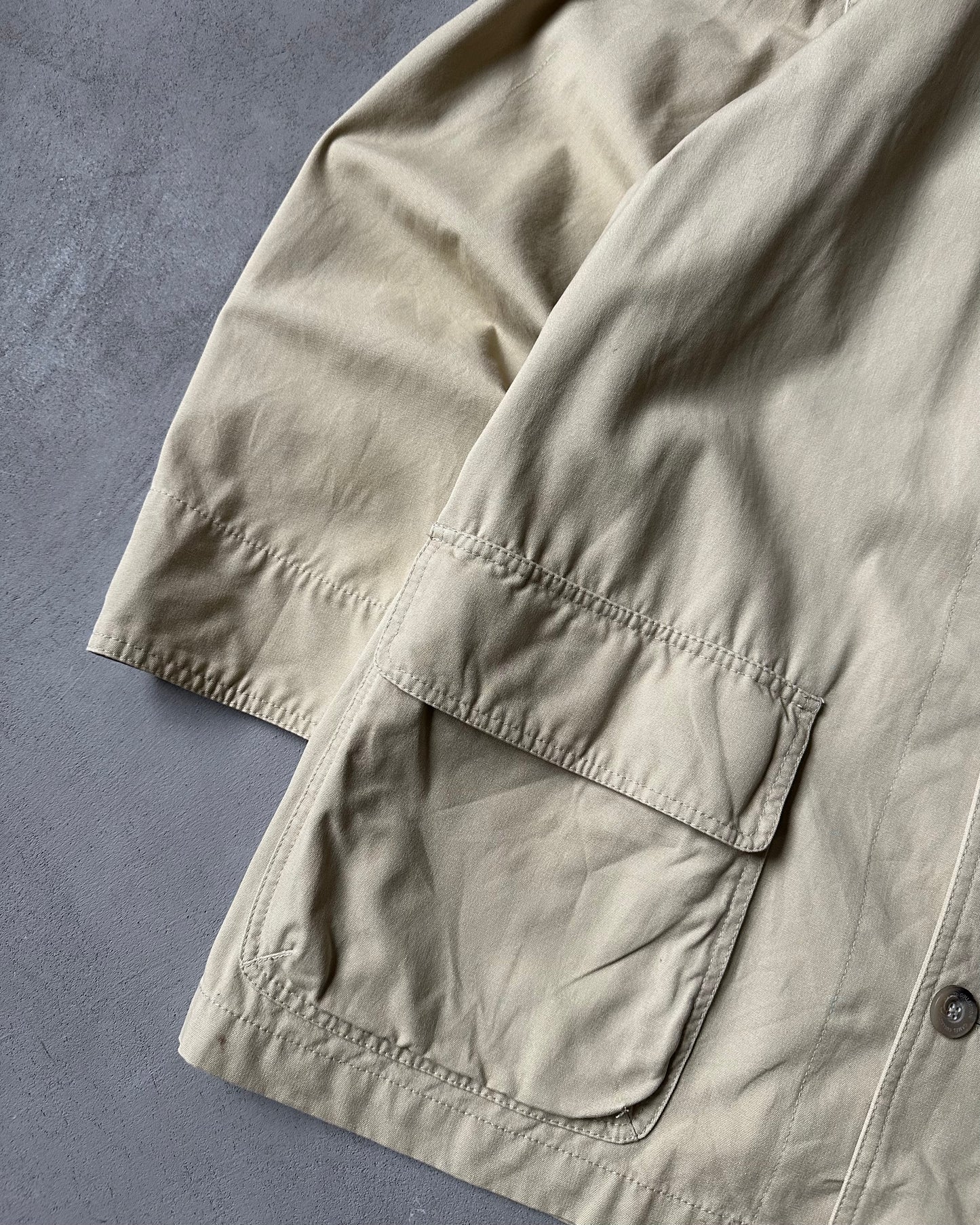 1990s - Beige Camel Barn Jacket - XL