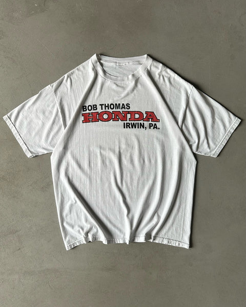 1990s - White Honda T-Shirt - XL