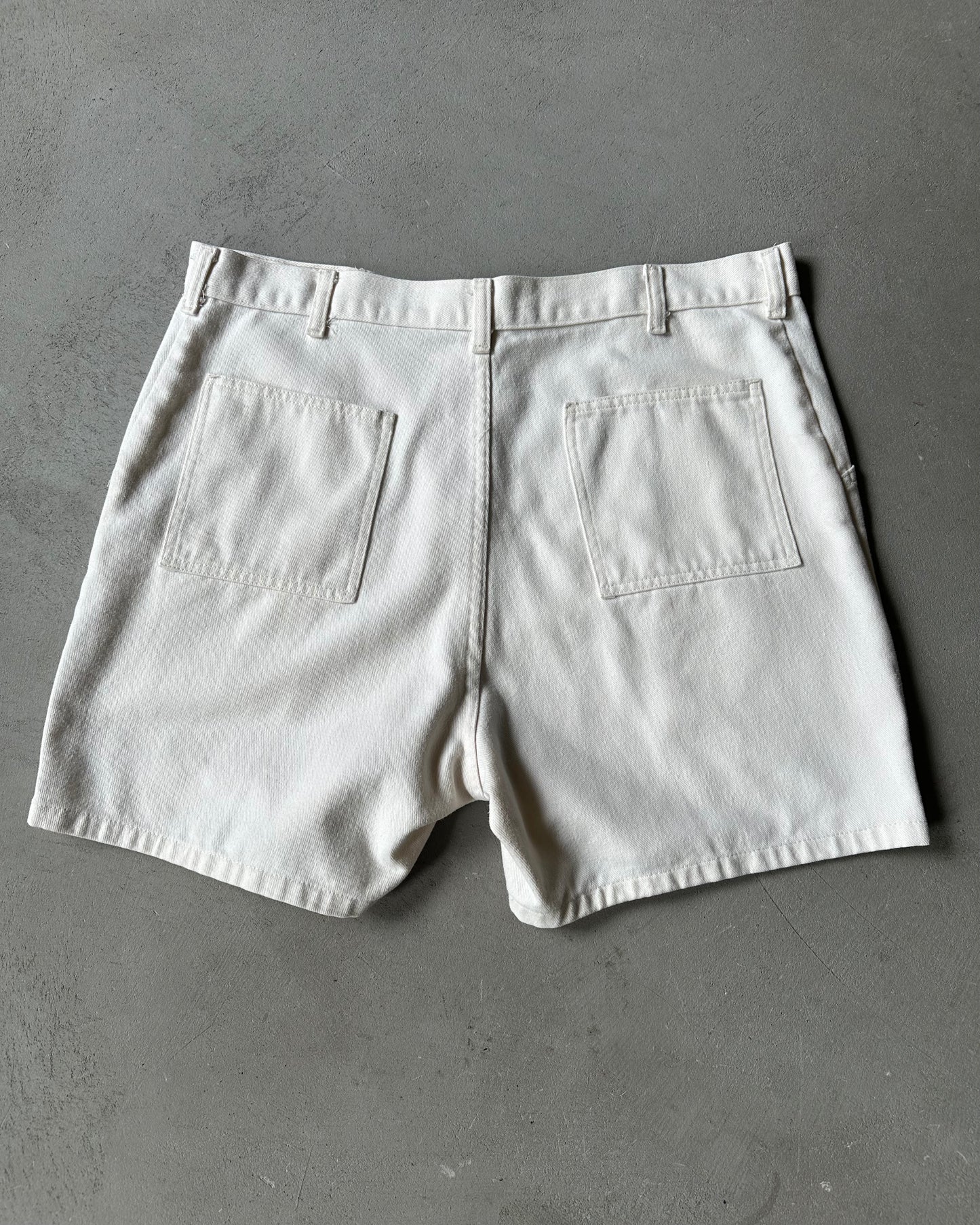 1970s - White Bush Shorts - 35
