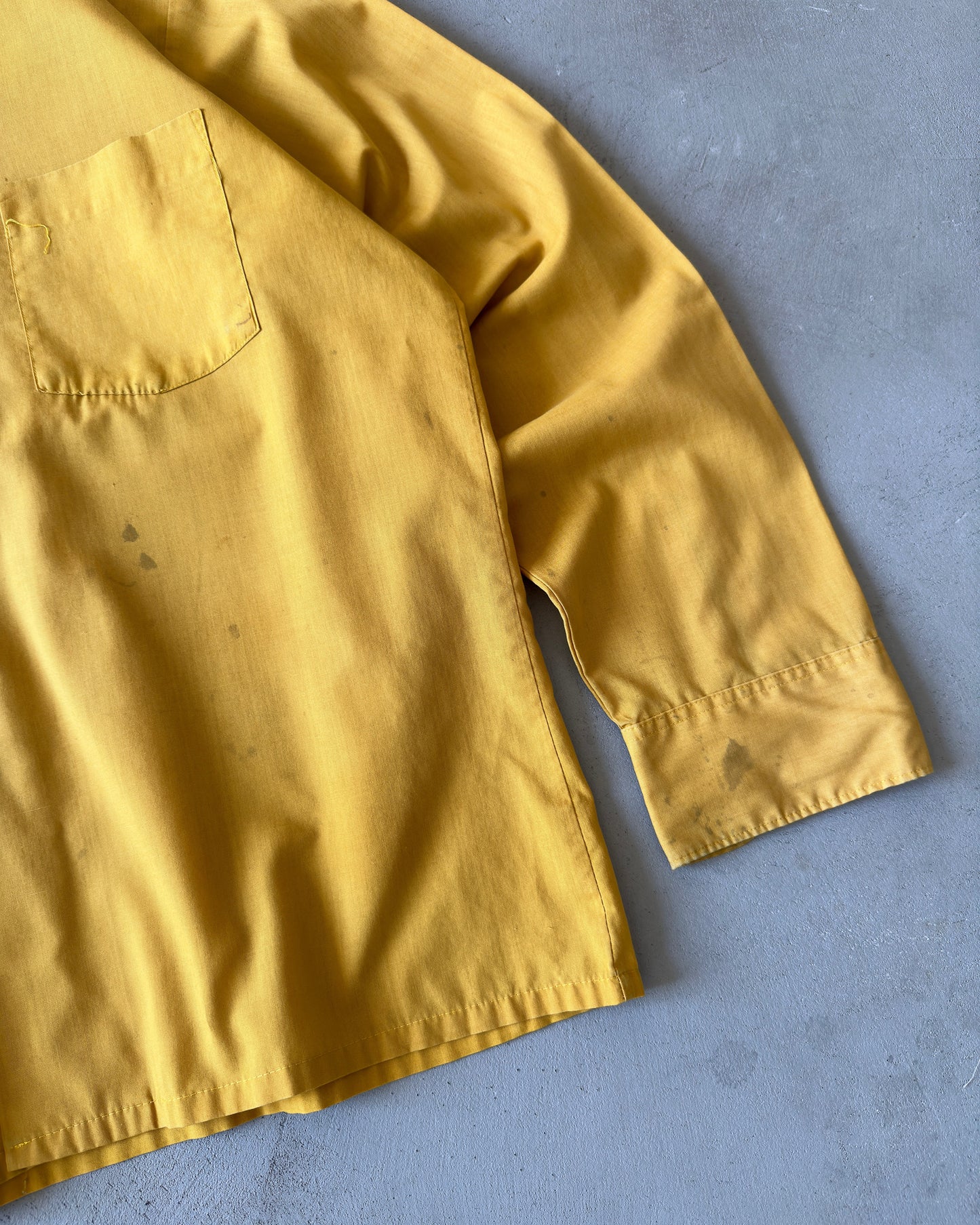 1970s - Mustard Sears Button Up - M